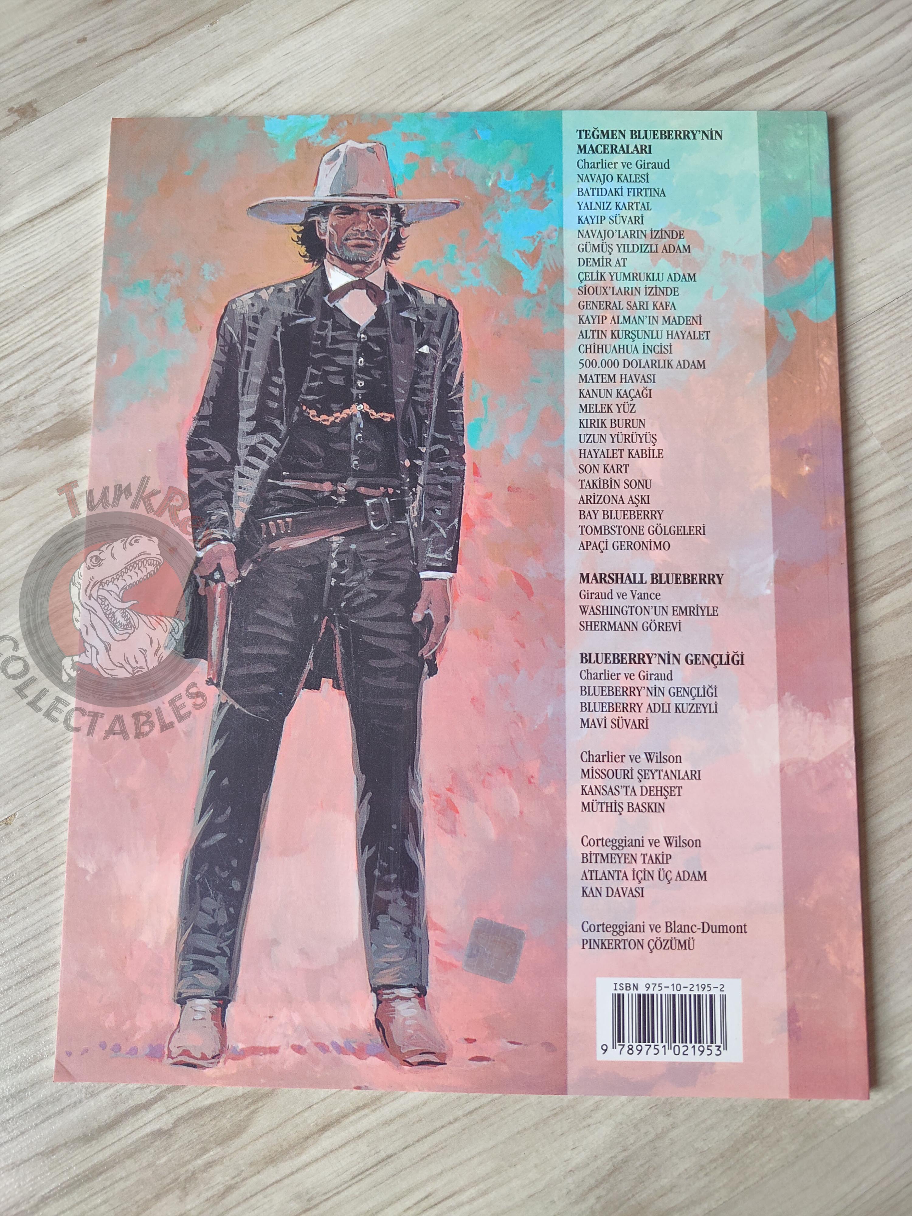 Blueberry #8 – Steel Fingers 2004 1st Edition Turkish Comic Turkey