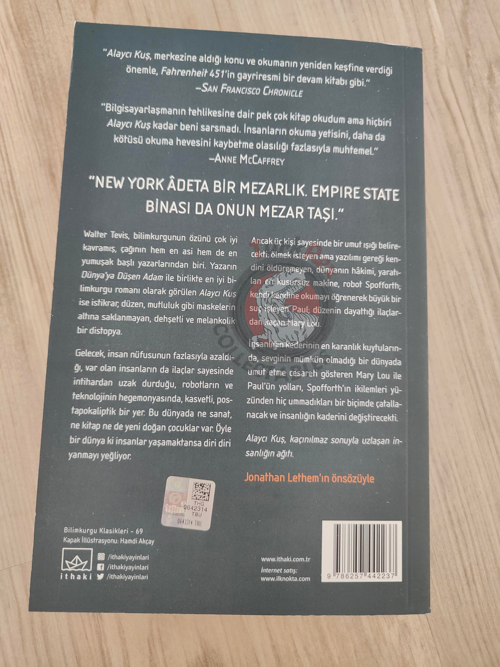 Walter Tevis – Mockingbird 2021 Turkish Book Turkey