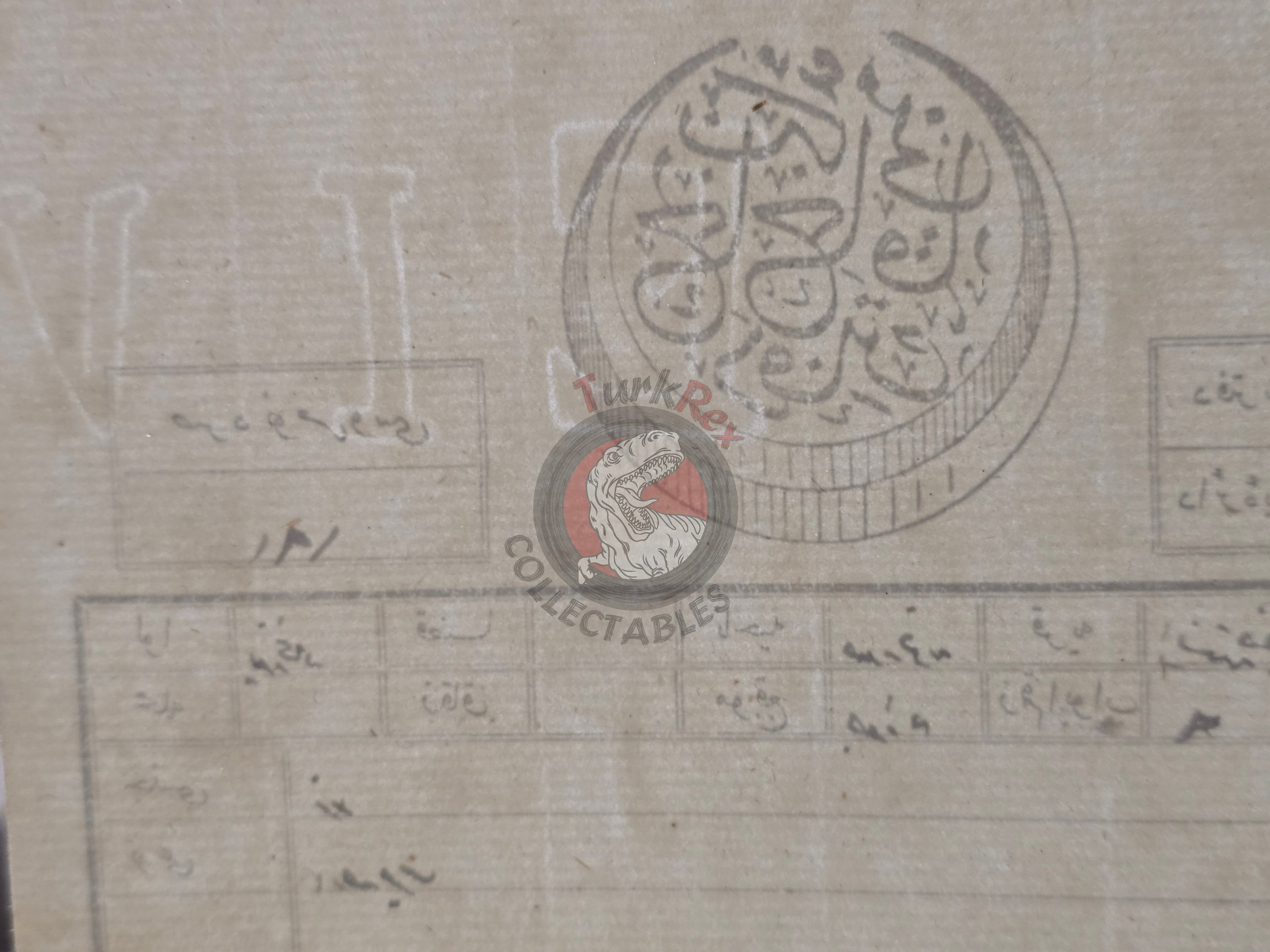 Ottoman 1909 Şehzade Yusuf Izzeddin Prince Land Deed Field in Yozgat Sorgun Title Armenia Armenian Papazian Çorak