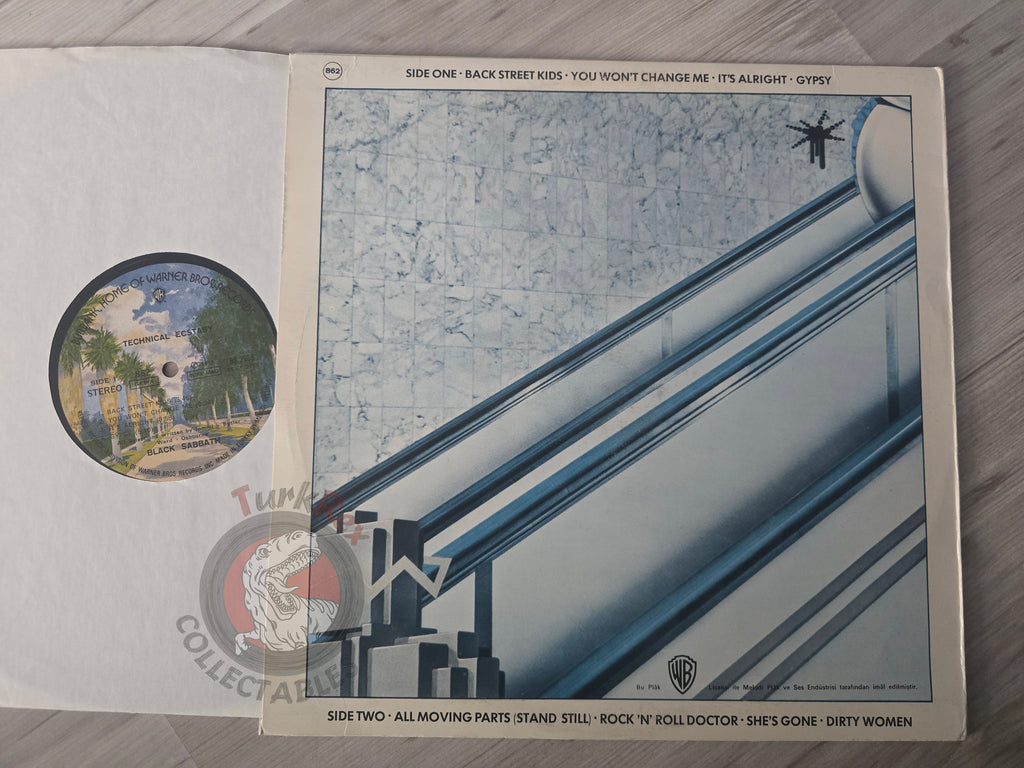 Black Sabbath - Technical Ecstasy Turkish Pressing Vinyl Turkey Edition