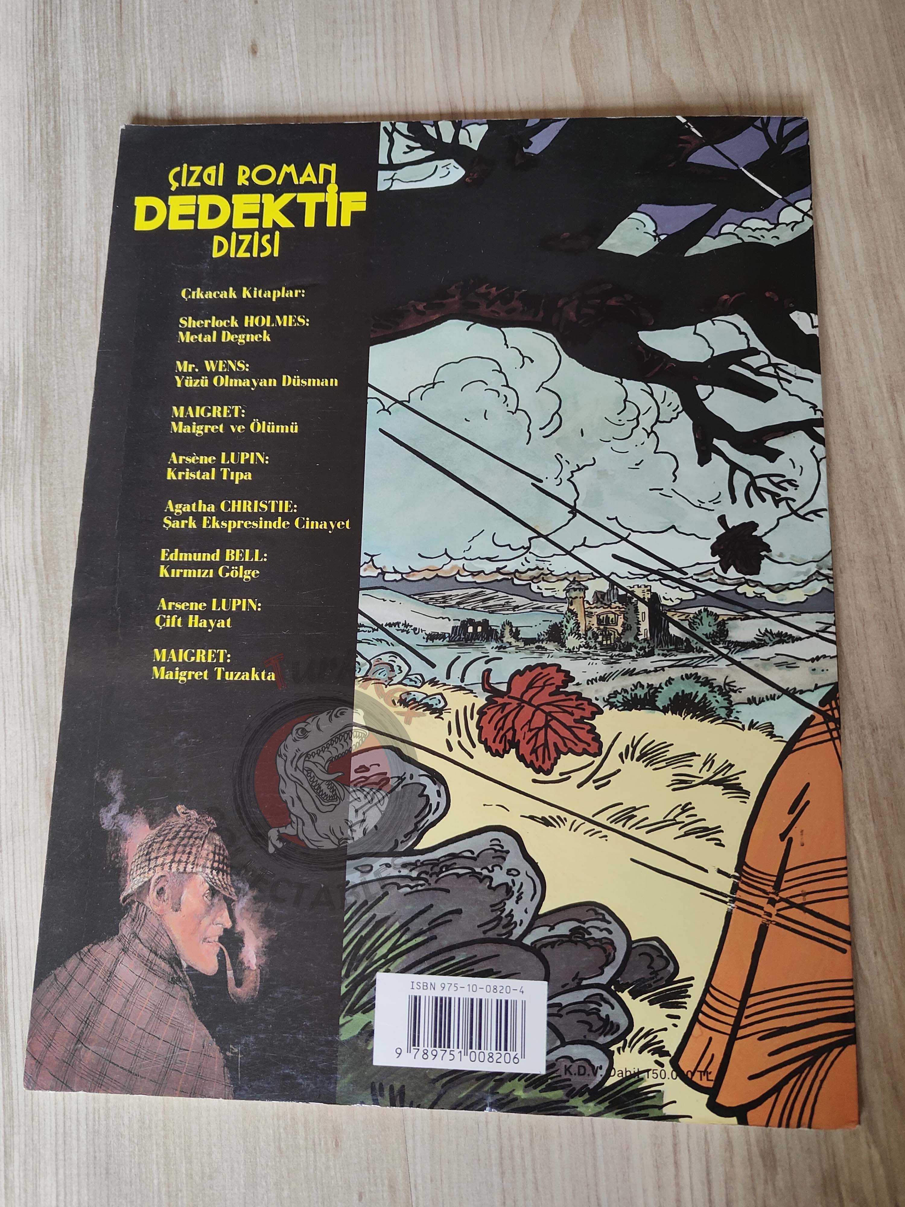Sherlock Holmes – The Hound of the Baskervilles Turkish Comic Turkey André-Paul Duchâteau