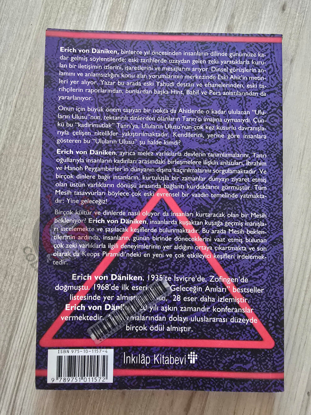 Erich von Däniken –  Der Jüngste Tag hat längst begonnen  1997 Turkish Book Turkey Ufology