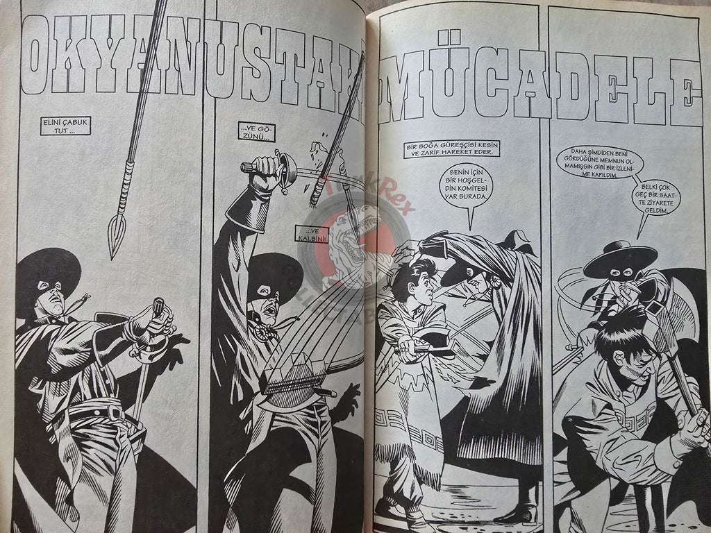 Zorro's Renegades #1 Lady Rawhide Turkish Comic Turkey