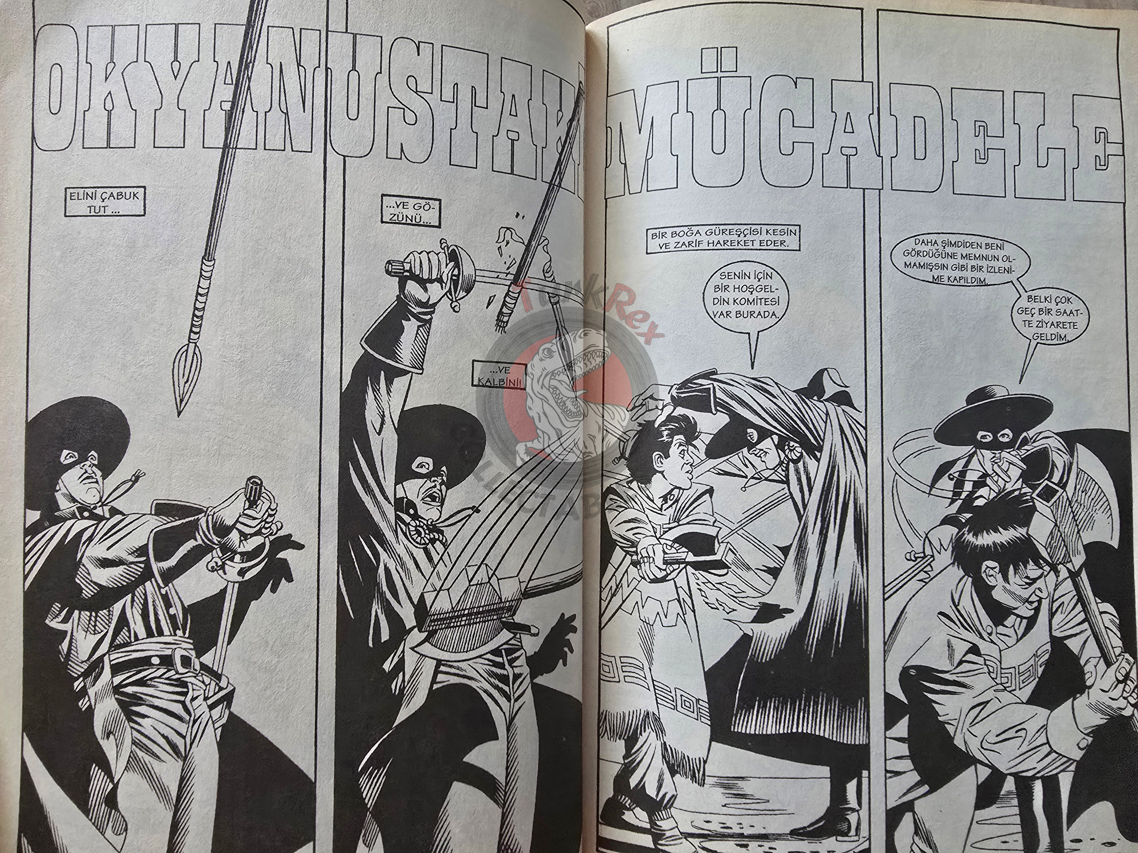 Zorro's Renegades #1 Lady Rawhide Turkish Comic Turkey