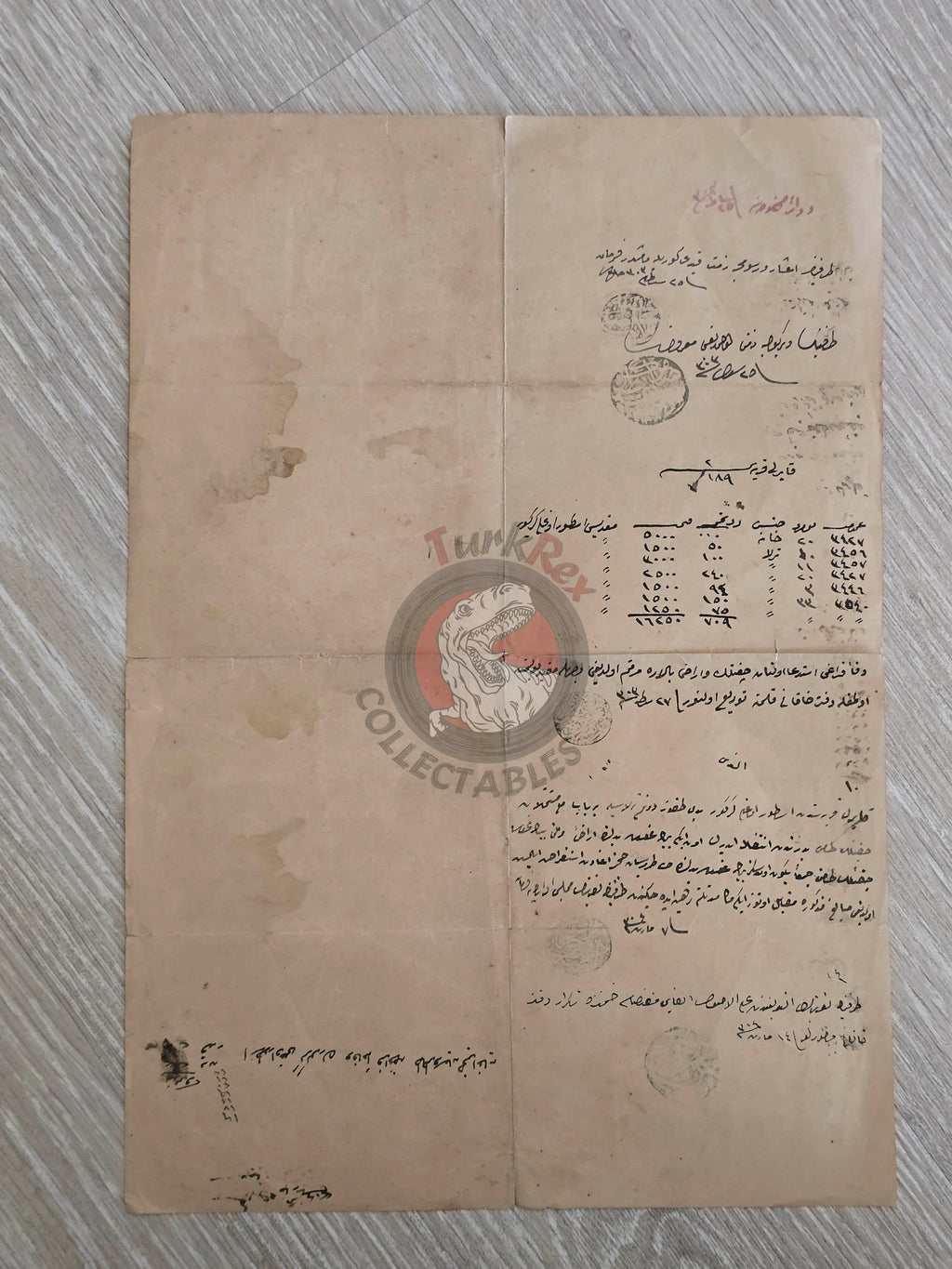 Ottoman 1888 Conditional Sale Document Adana Kayarlı Armenian Citizens Armenia