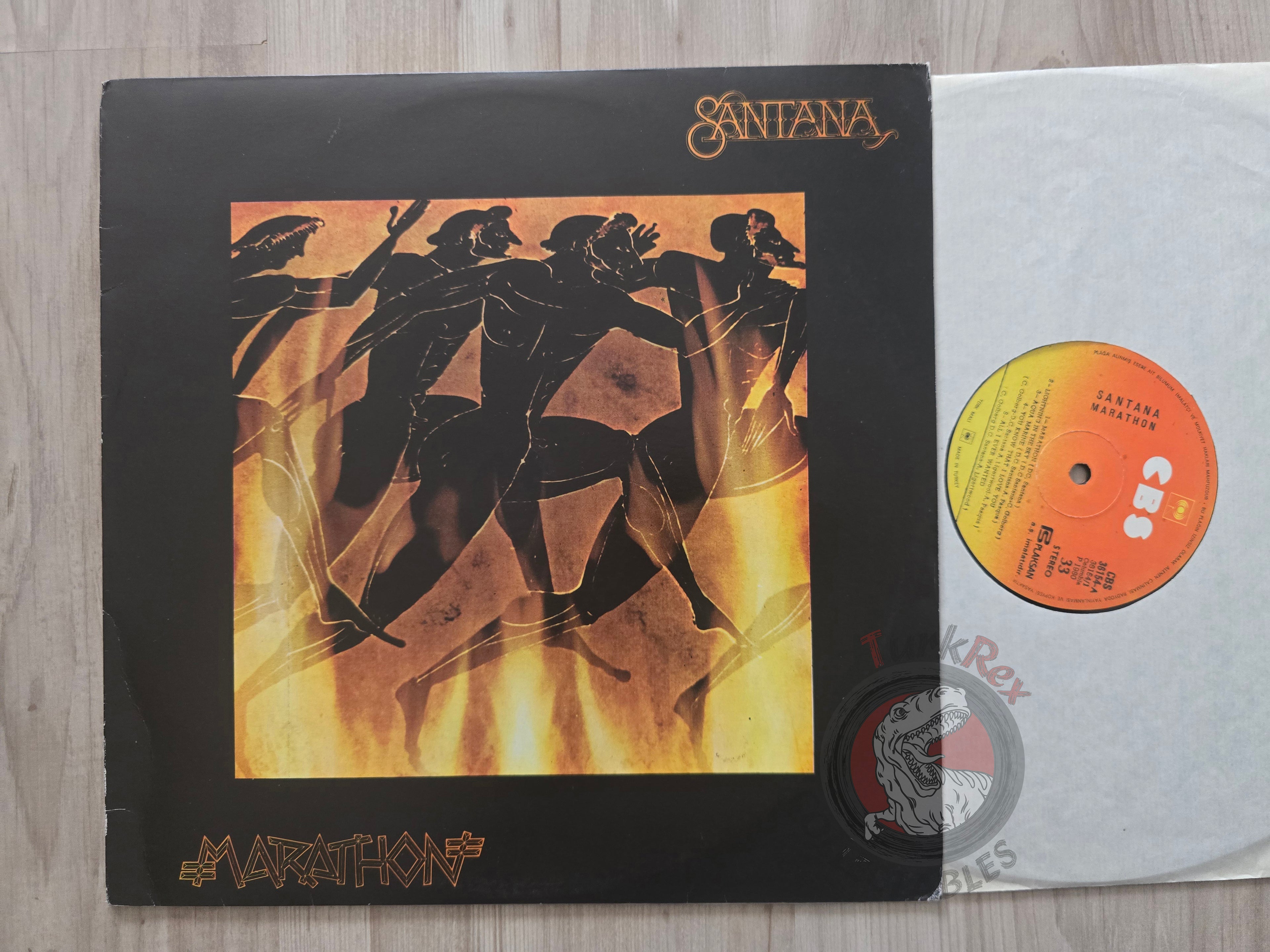 Santana – Marathon Turkish Pressing Vinyl Turkey Edition