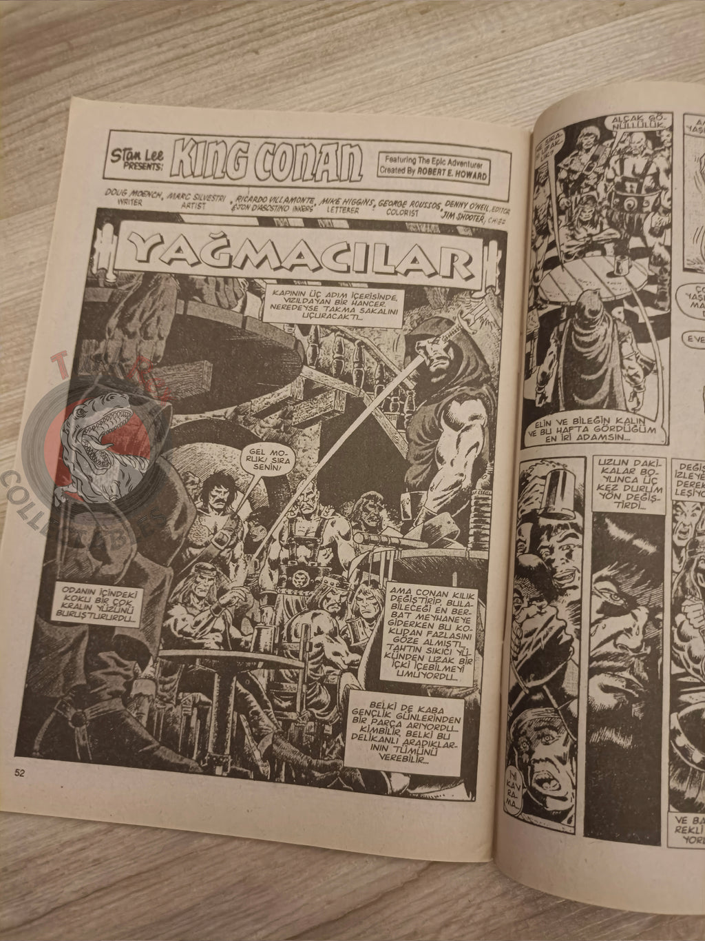 Kral Conan #27 King Conan #14 #15 Turkish Comic Turkey SSOC #107