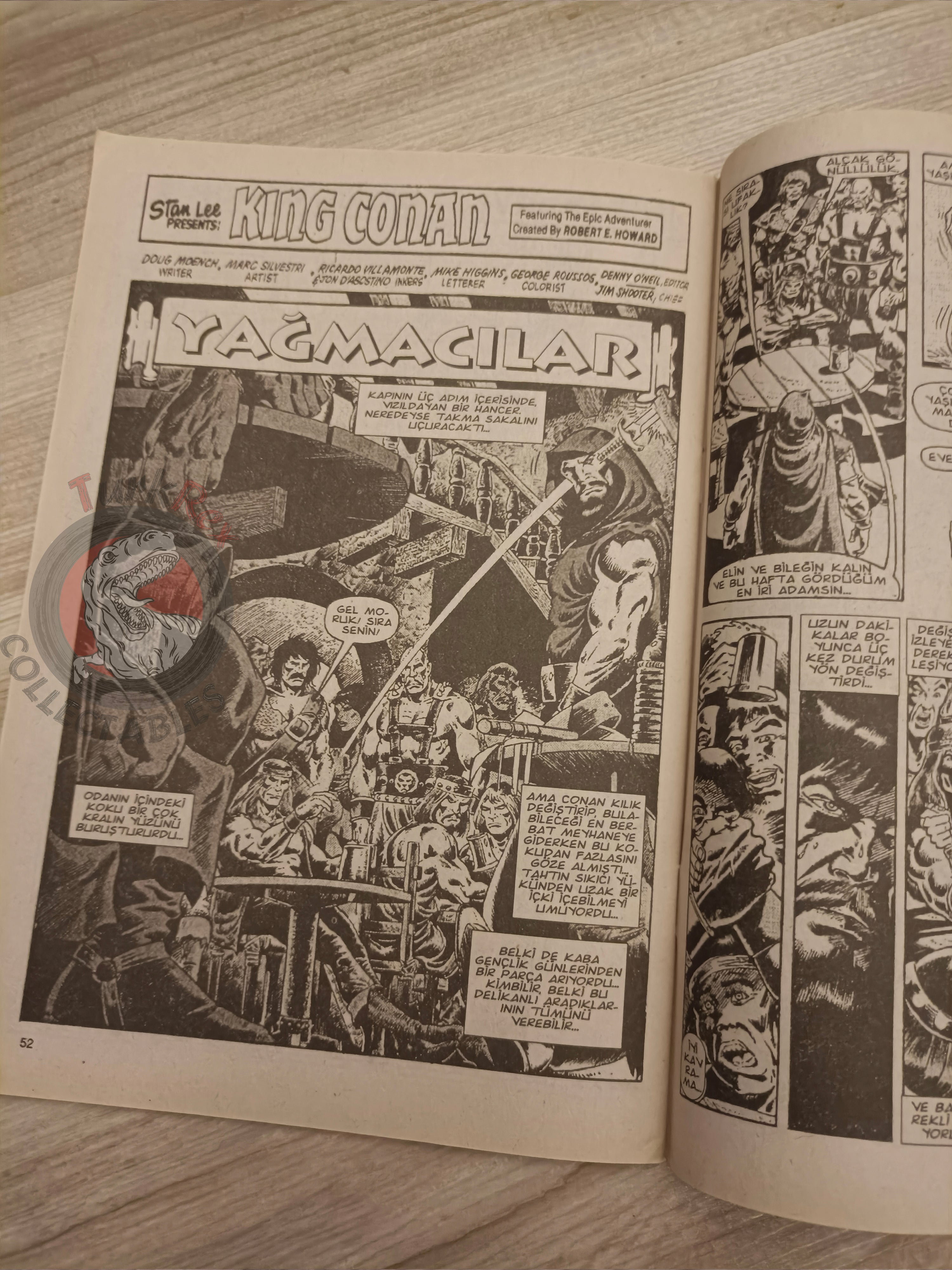 Kral Conan #27 King Conan #14 #15 Turkish Comic Turkey SSOC #107
