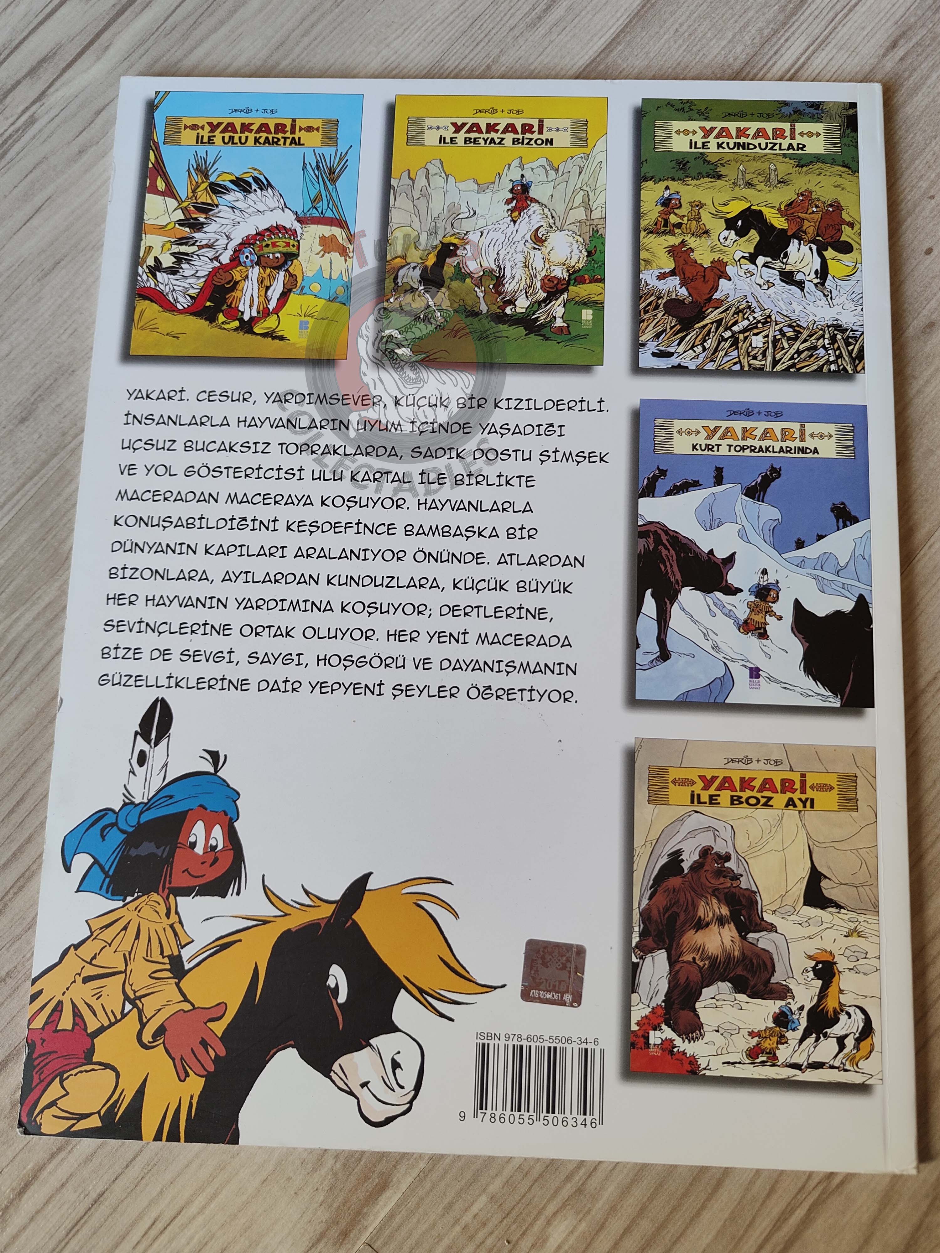Yakari #1 Et Grand Aigle Turkish Comic Turkey Derib + Job