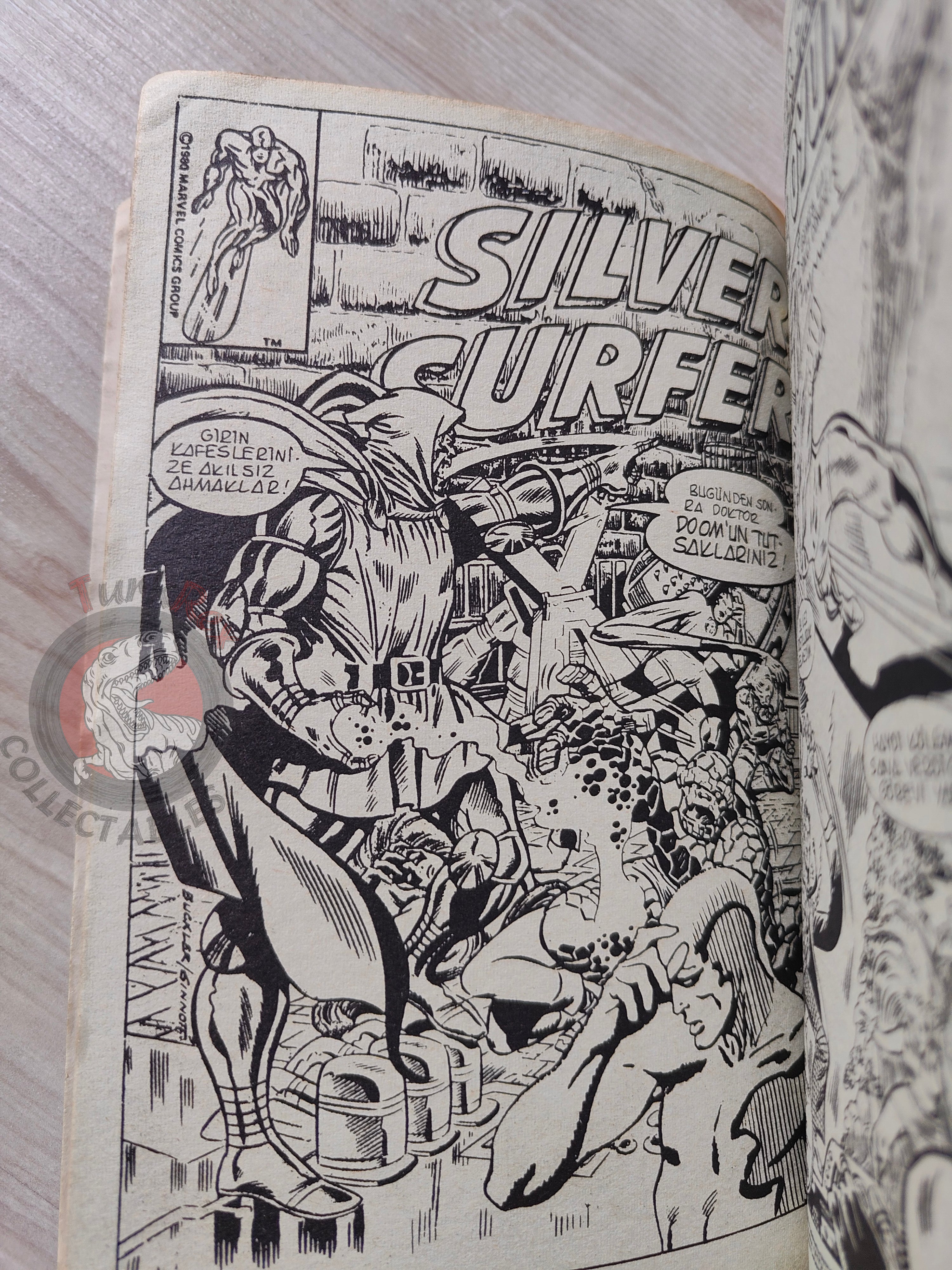 Silver Surfer Vol #5 1989 Turkish Comic Turkey Fantastic Four #155 #156 #157 Hulk #250