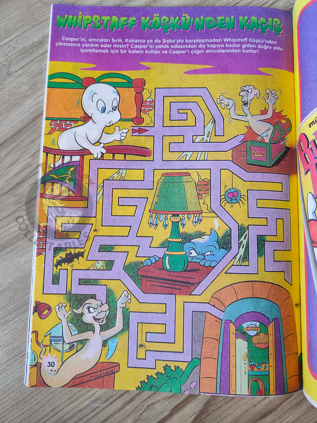 Casper the Friendly Ghost – Issue #2 1996 Turkish Comic Turkey