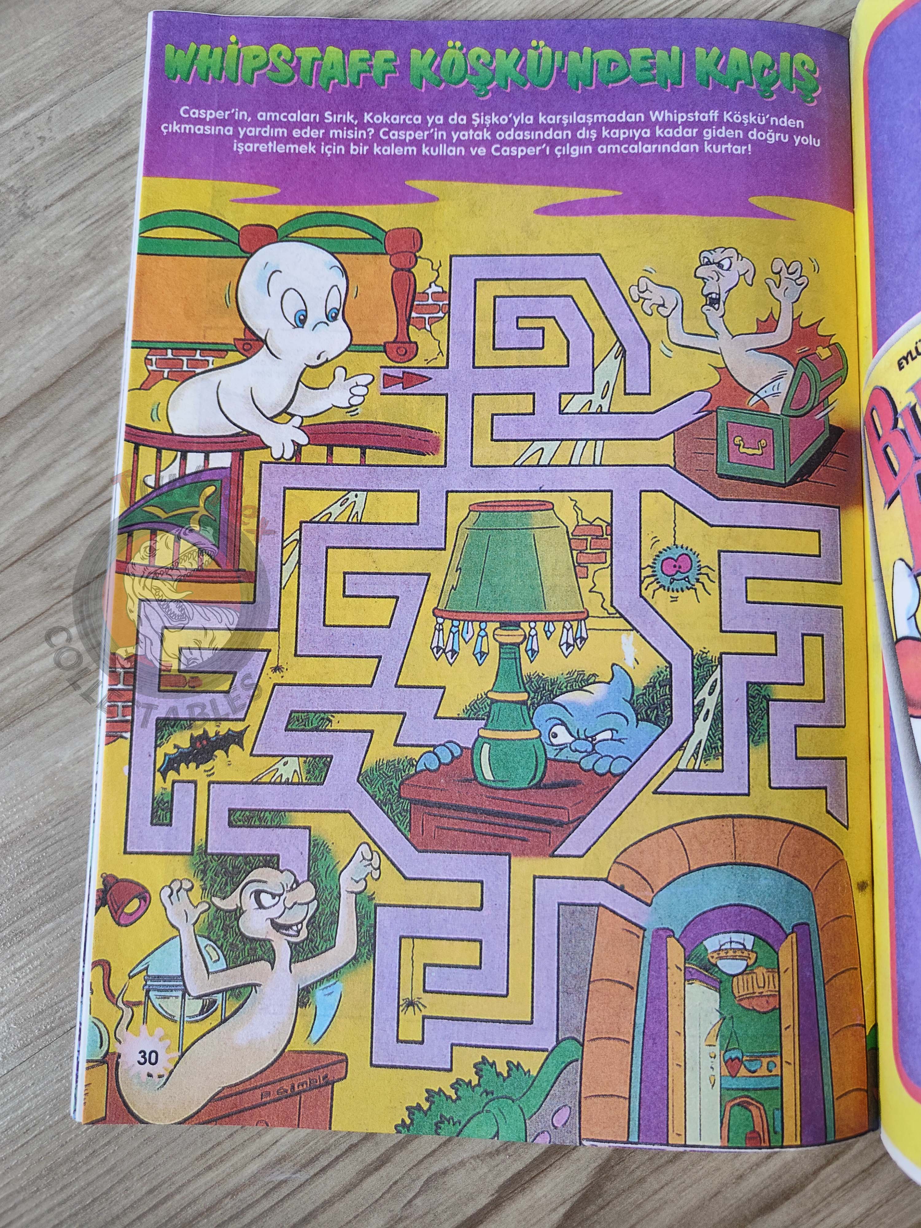 Casper the Friendly Ghost – Issue #2 1996 Turkish Comic Turkey