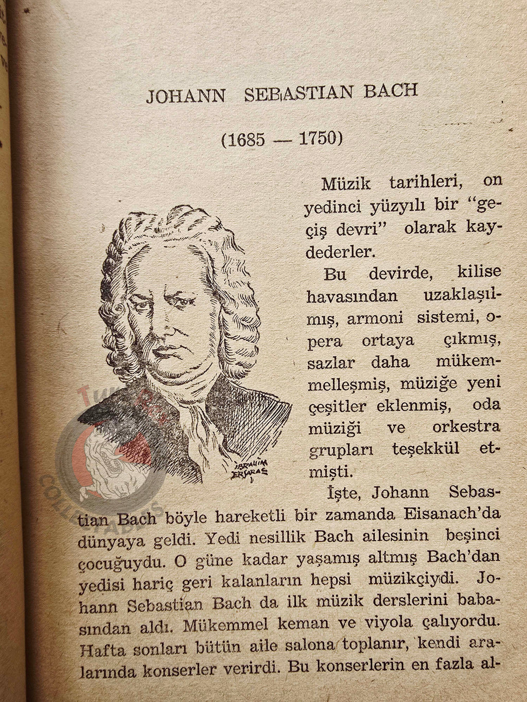 Great Composers 1959 1st by Turkish Writer Book Turkey Classical Music Bach Haydn