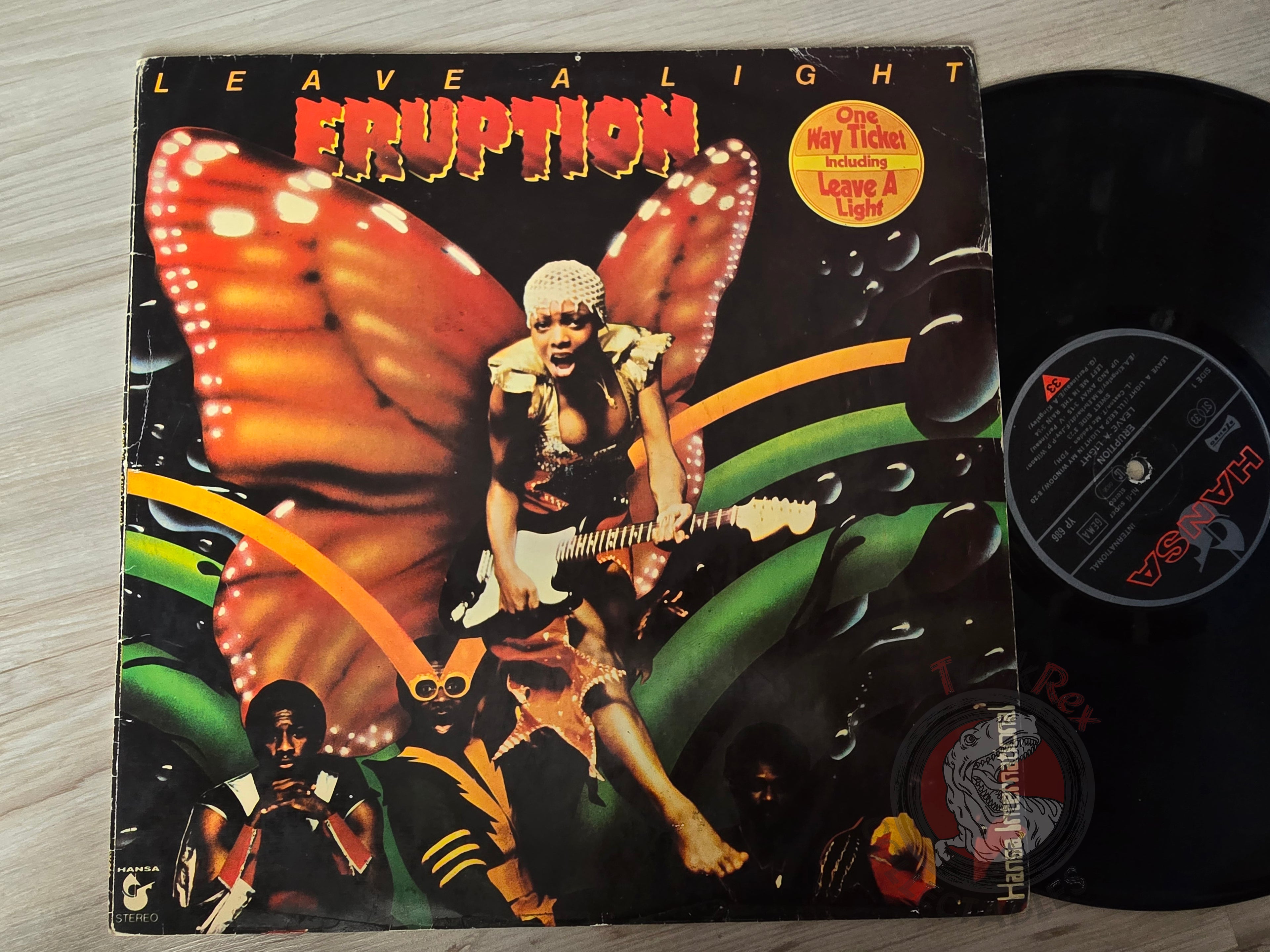 Eruption – Leave A Light Turkish Pressing Vinyl Turkey Edition