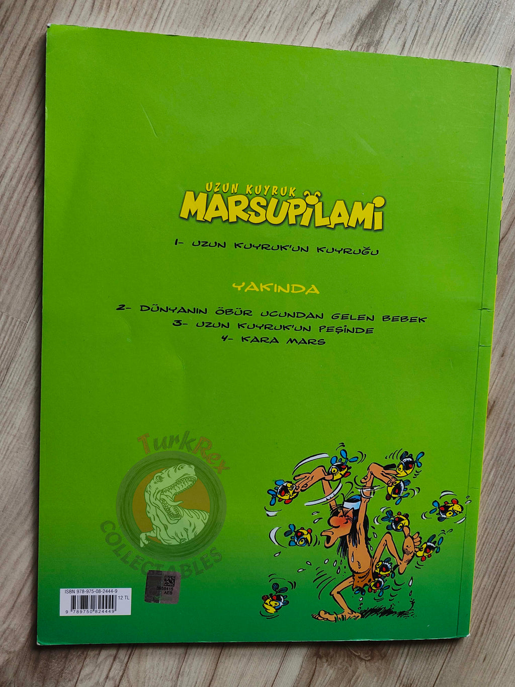 Marsupilami #1 La queue du Marsupilami Turkish Comic Turkey
