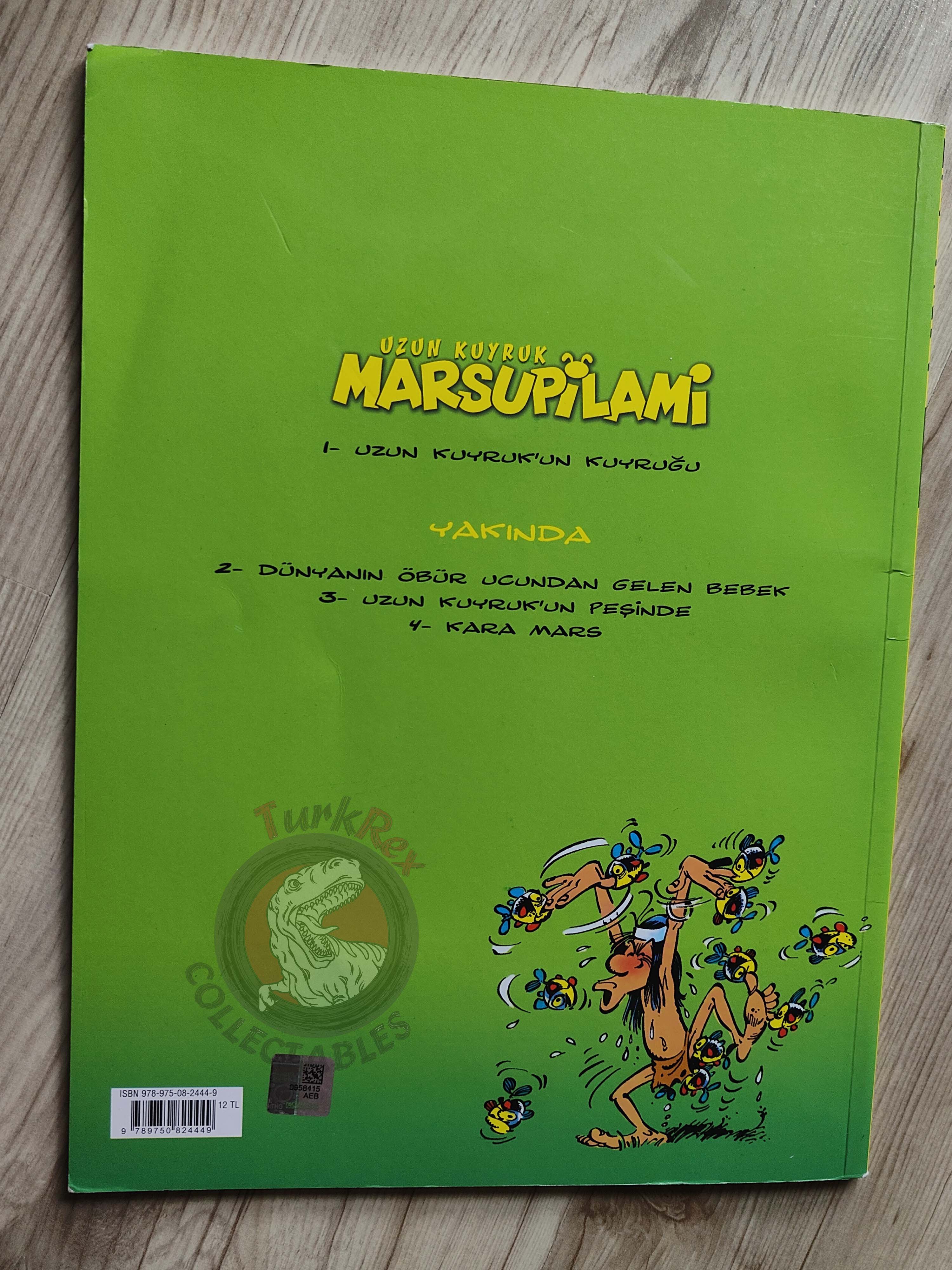 Marsupilami #1 La queue du Marsupilami Turkish Comic Turkey