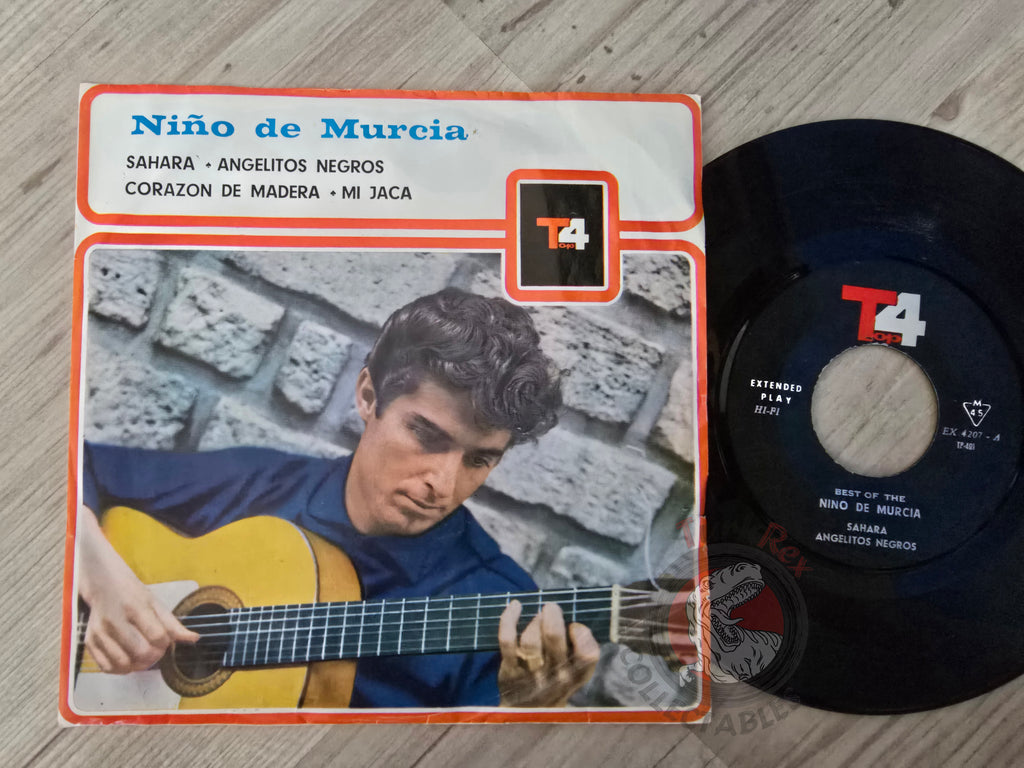 Nino De Murcia – Best Of / Sahara 7" Iran Pressing Vinyl Iranian Edition