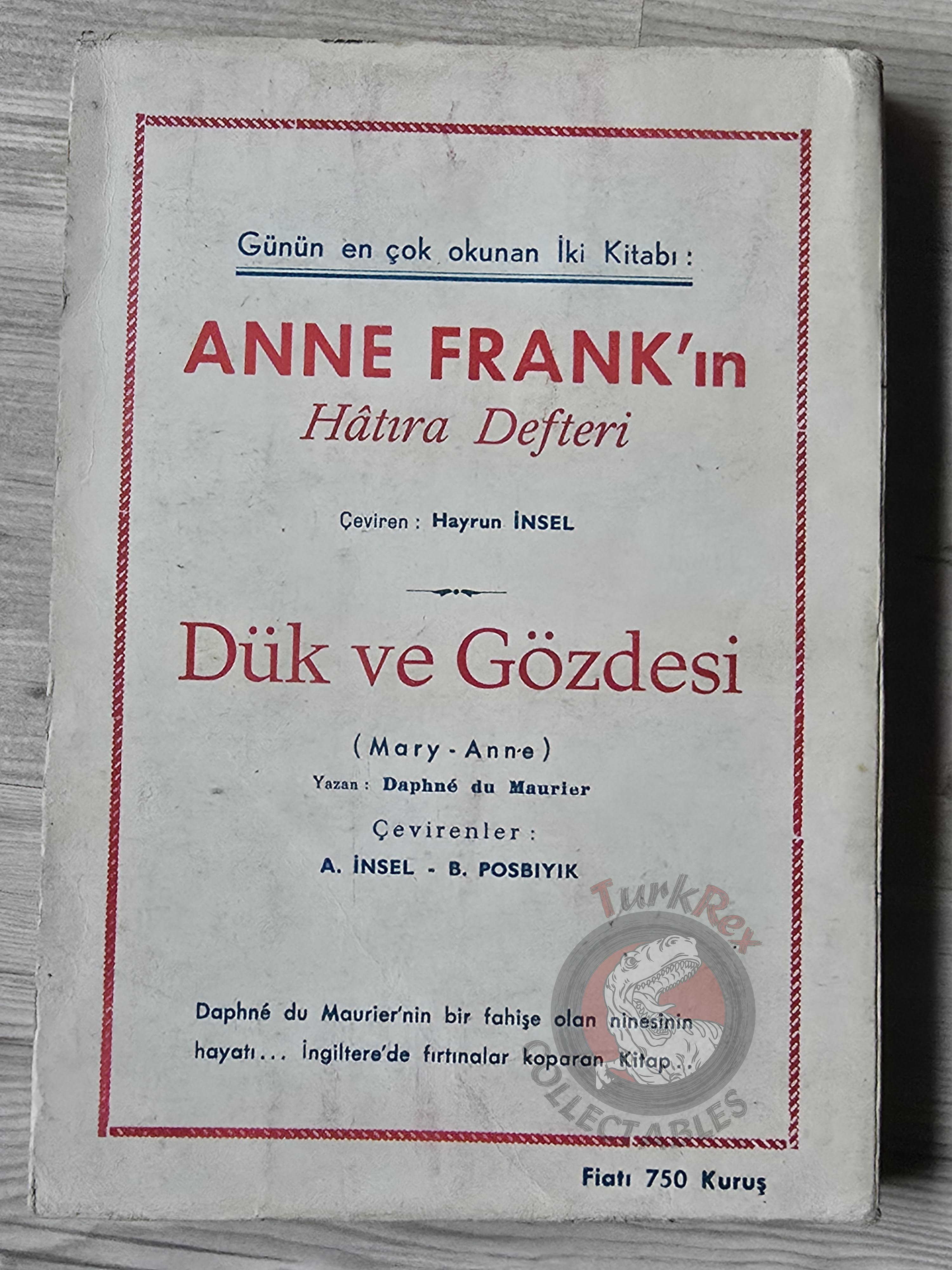 Pitigrilli – Dolicocefala Bionda 1958 Turkish Book Turkey