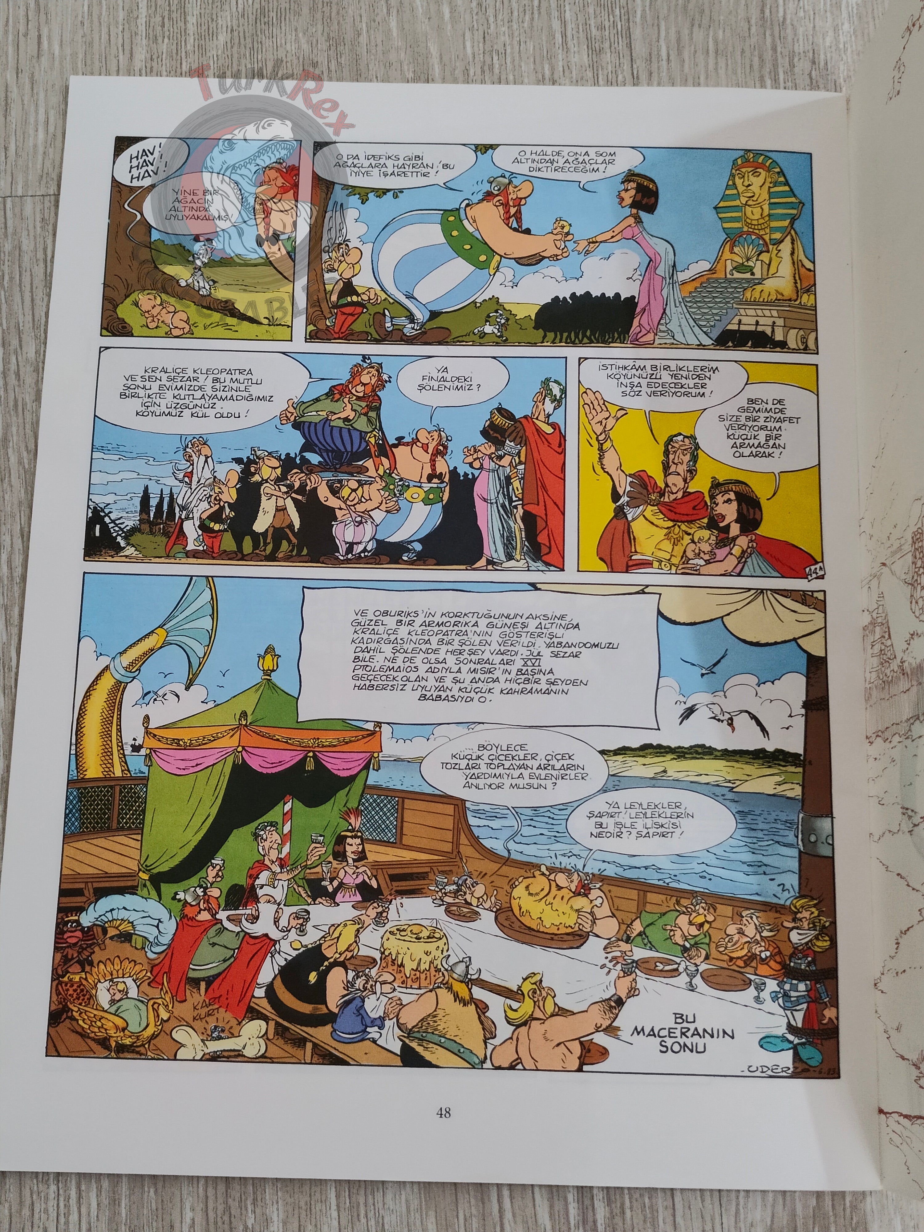 Asterix – Asterix and Son 1996 1st Edition Turkish Edition Comic Turkey