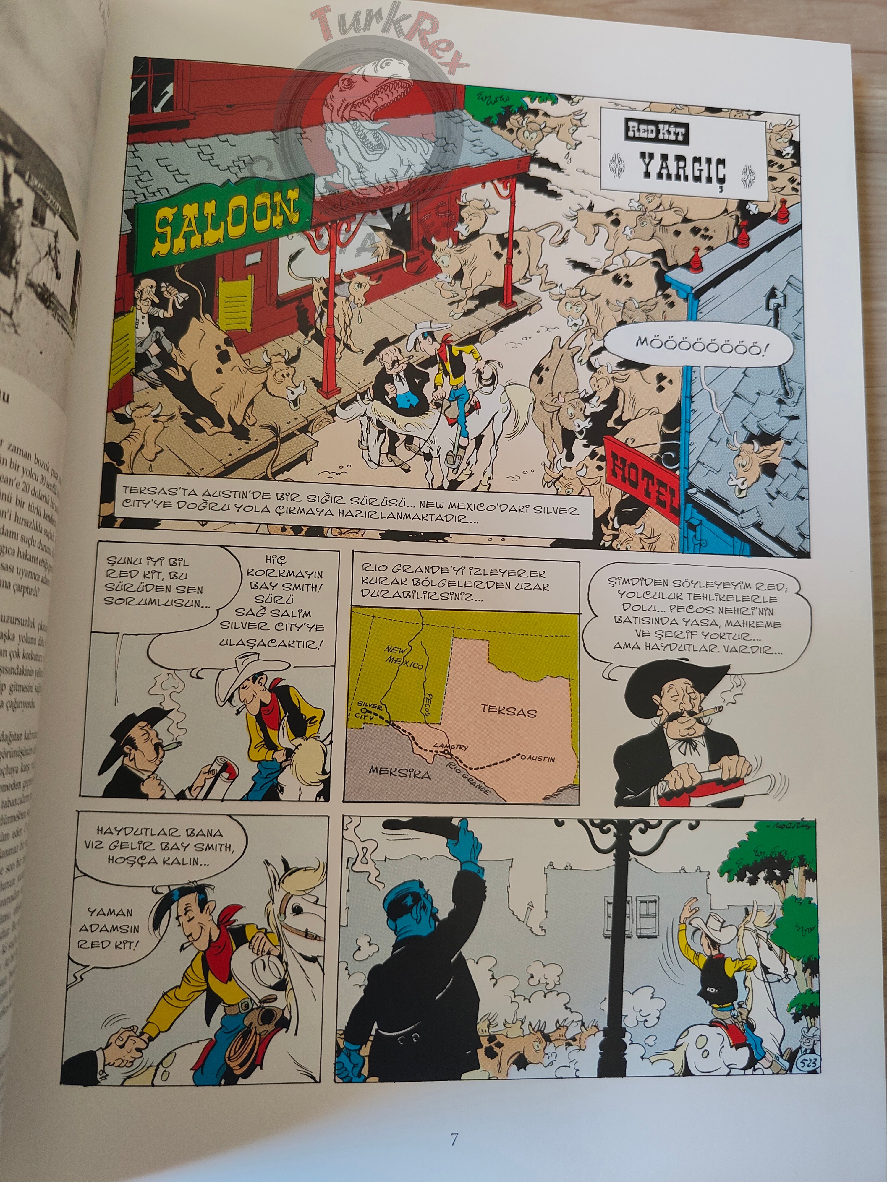 Lucky Luke – L'integrale #5 Turkish Comic Turkey Le Juge