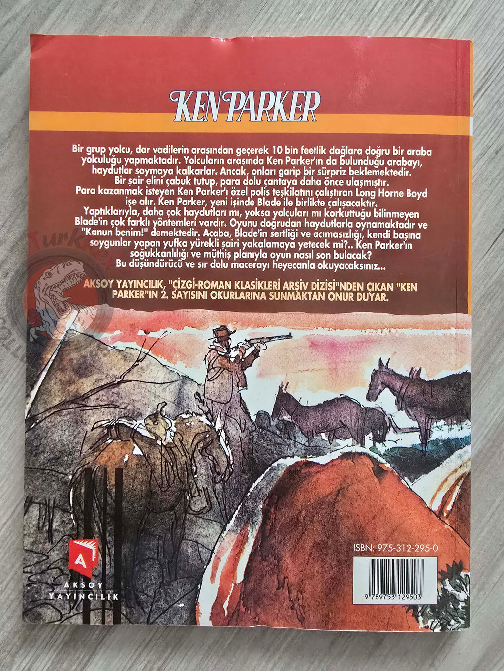 Ken Parker #2 1999 Il Poeta  #38 Turkish Comic Turkey