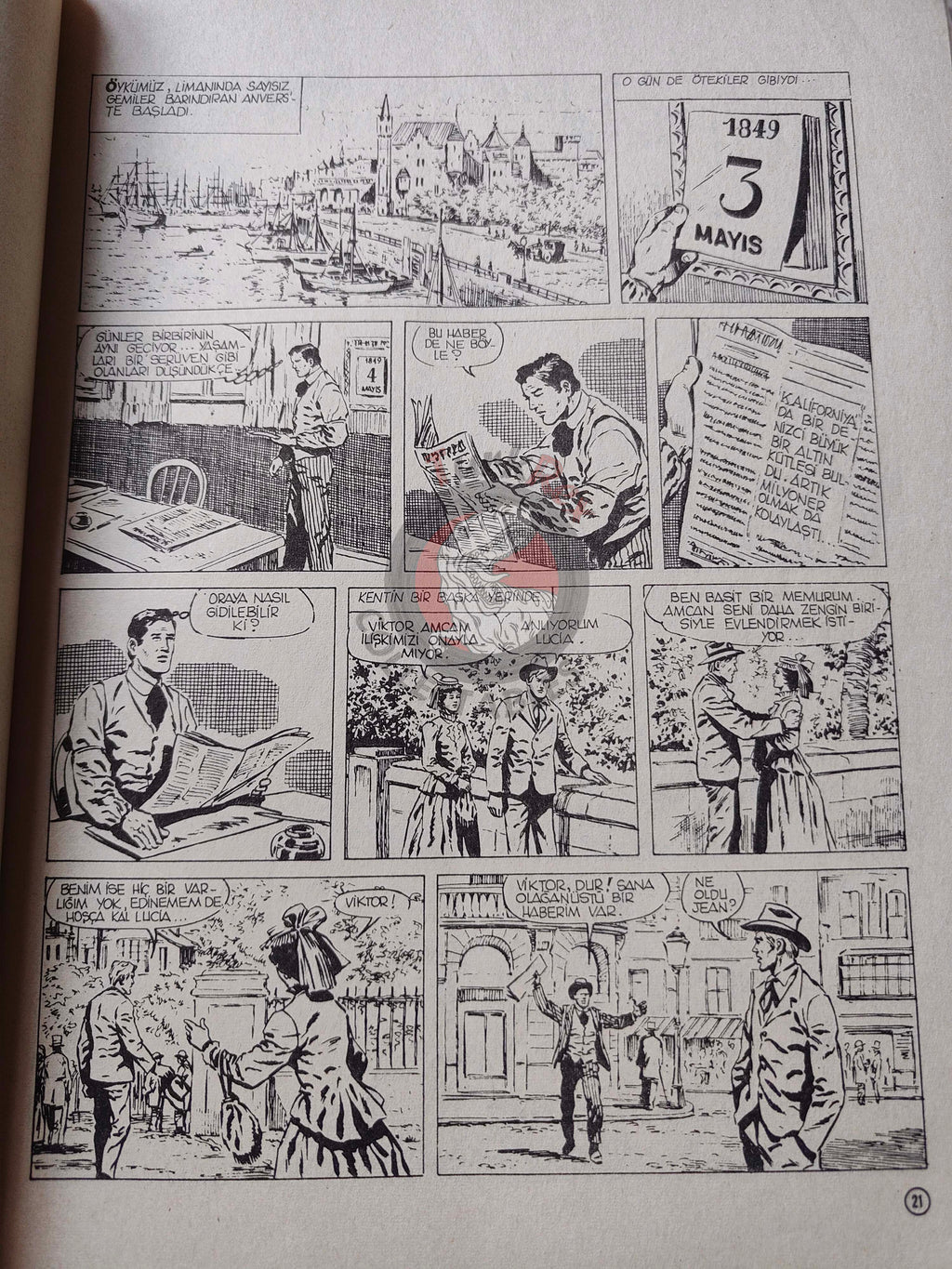 Milliyet Çocuk #5 1979 Turkish Comic Turkey Joyas Literarias Juveniles #99 Enrique Conscience
