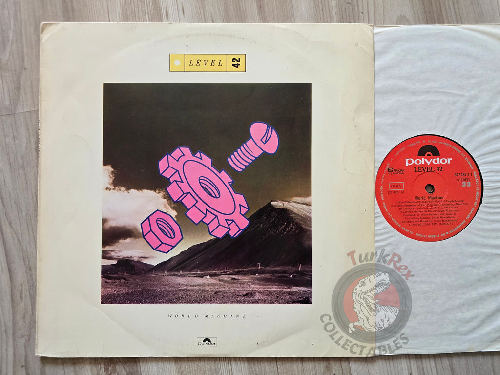 Level 42 – World Machine Turkish Pressing Vinyl Turkey Edition