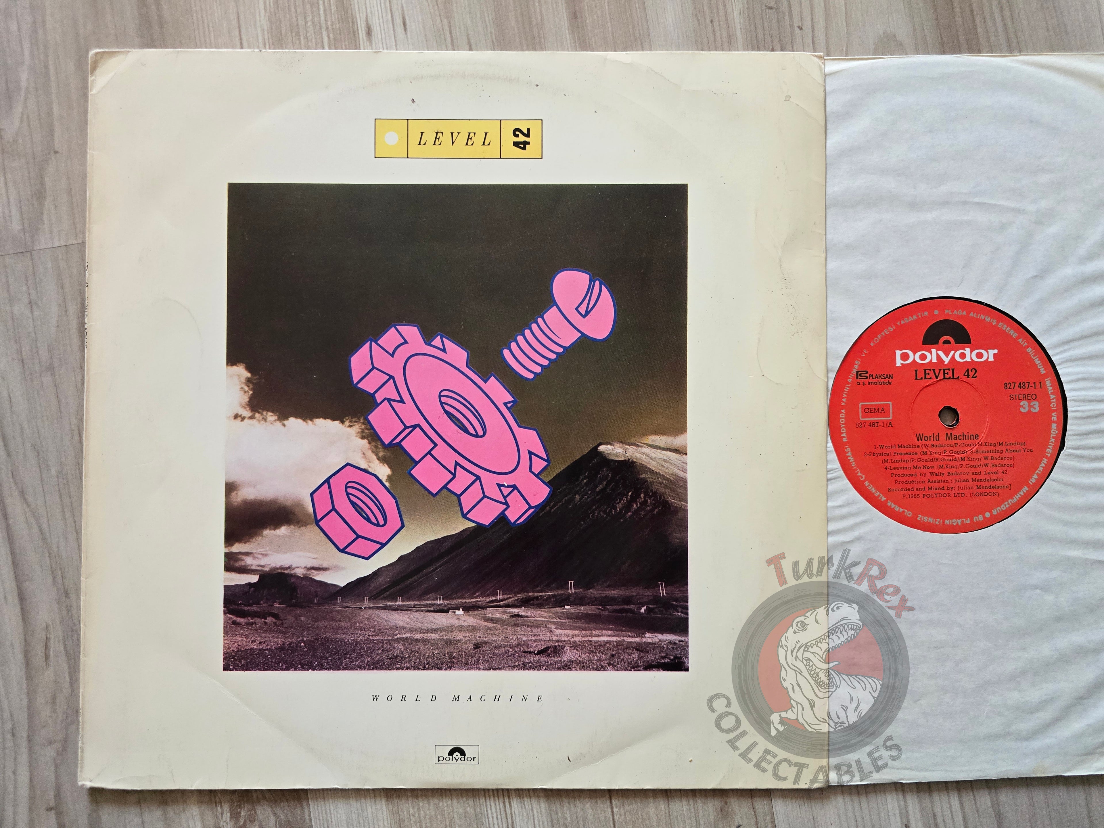 Level 42 – World Machine Turkish Pressing Vinyl Turkey Edition