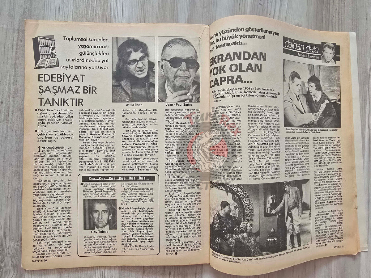 Turkish Magazine 8. Gün – White House Turkey 1981 Ronald Reagan World Islamic Conference