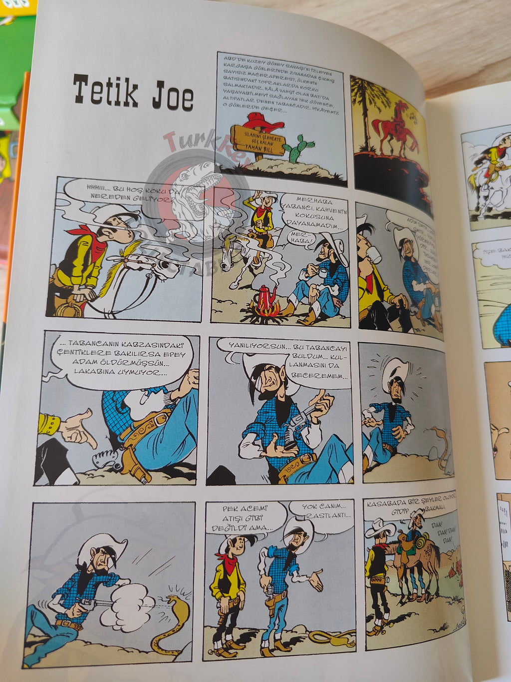 Lucky Luke – L'integrale #2 Turkish Comic Turkey Sous le Ciel de l'Ouest