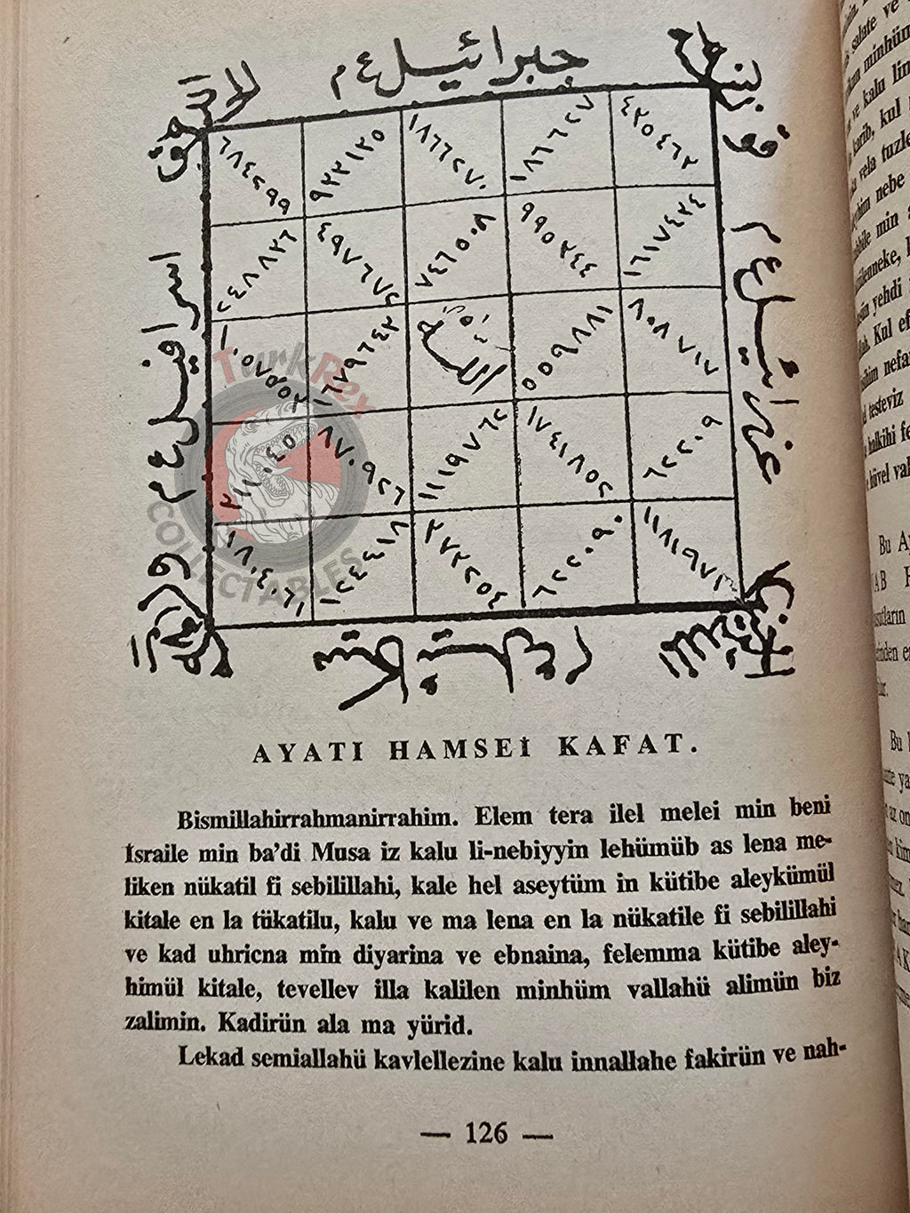 Hidden Sciences Vol 4 Islamic Occult Havass Vefq Spells Charm Turkish Book Islam Talisman