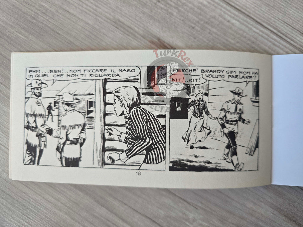Il Piccolo Ranger Issue #1  Audace 1958 Printed In Turkey Italian Comic Kit Taylor Striscia Prima
