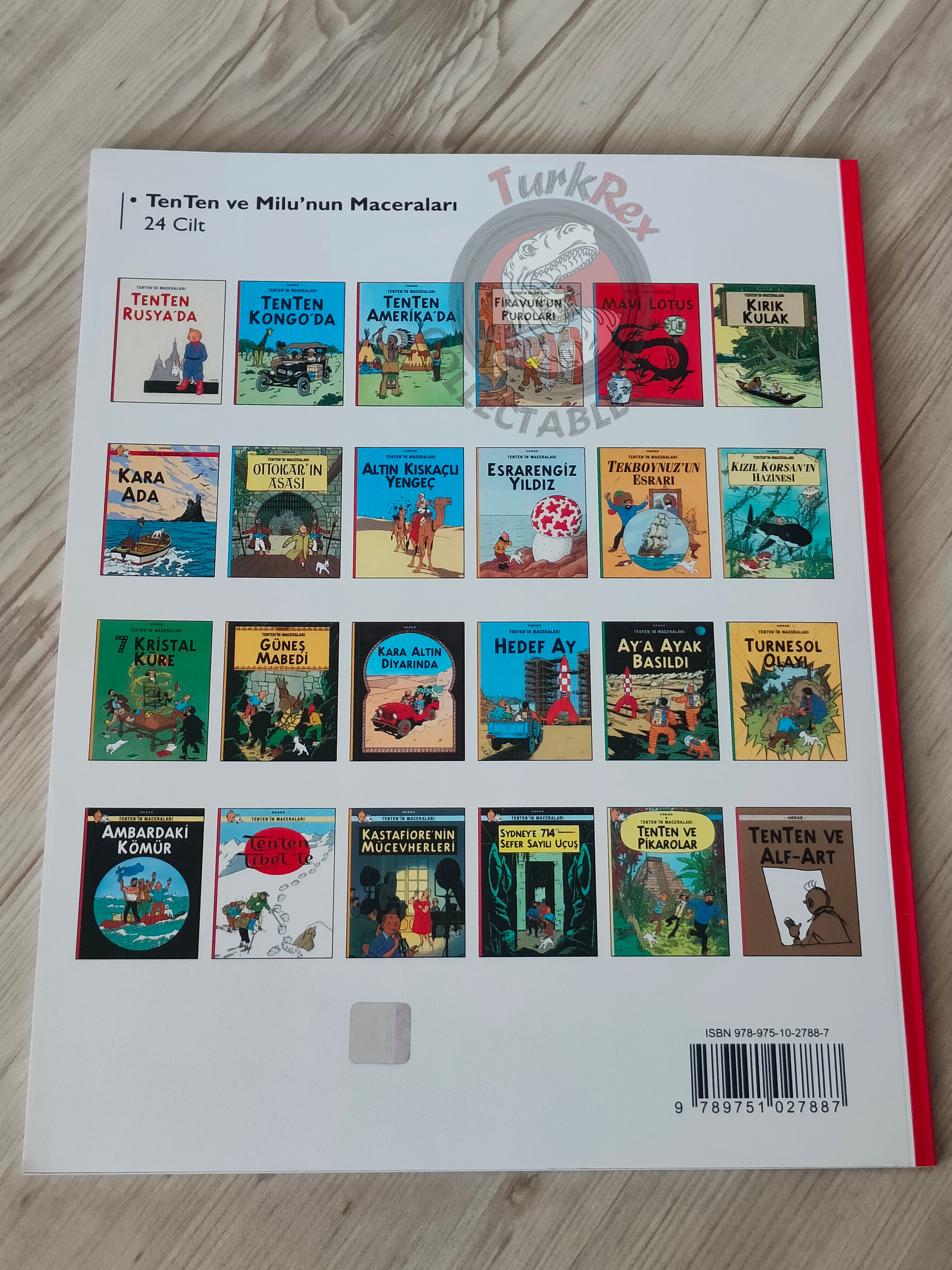 Tintin – Tintin and Alph-Art 2008 Turkish Edition Comic Turkey 1st İnkilap