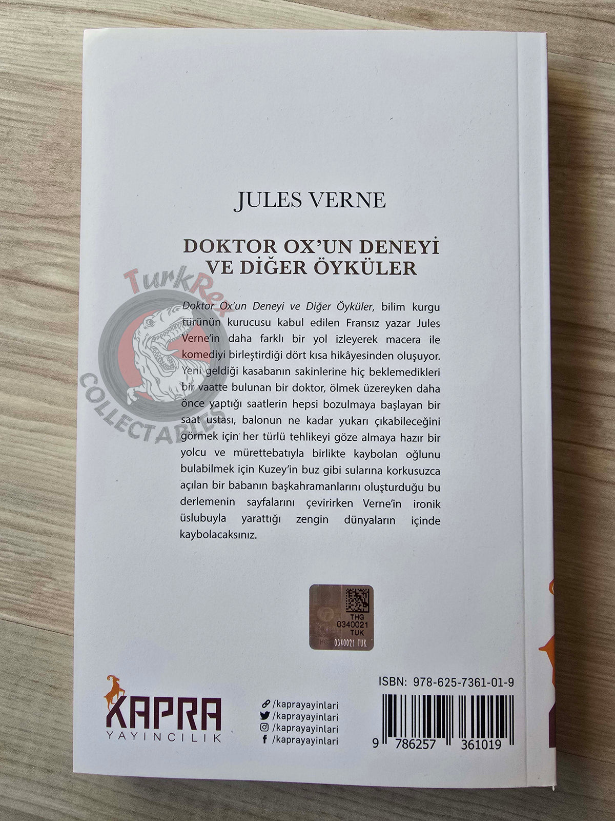 Jules Verne – Dr. Ox's Experiment and Other Stories 2021 Turkish Book Turkey
