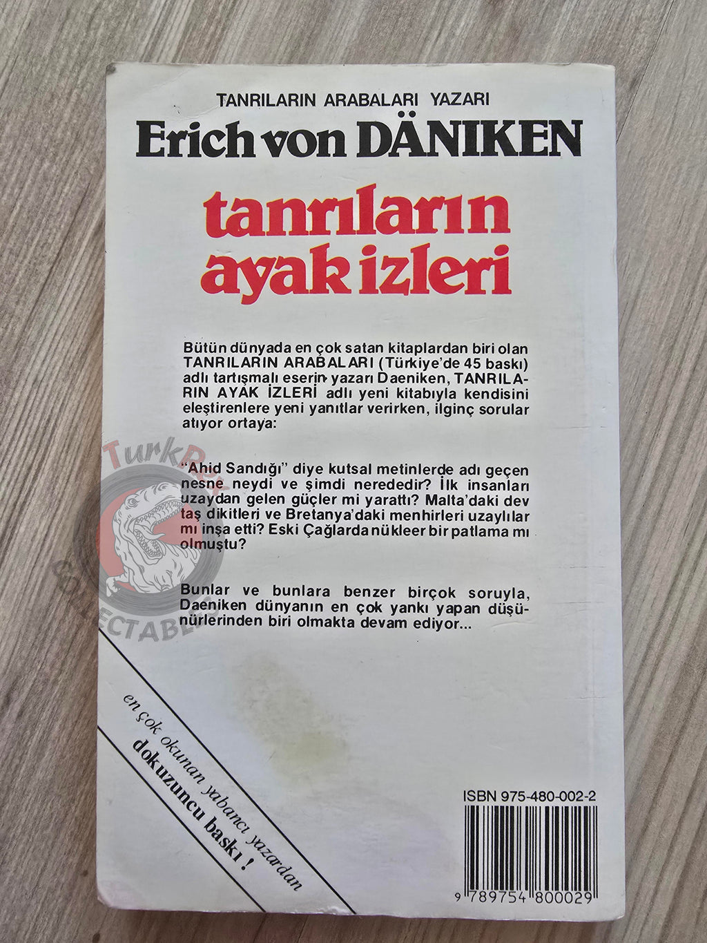Erich von Däniken – Signs of the Gods 1996 Turkish Book Turkey Ufology
