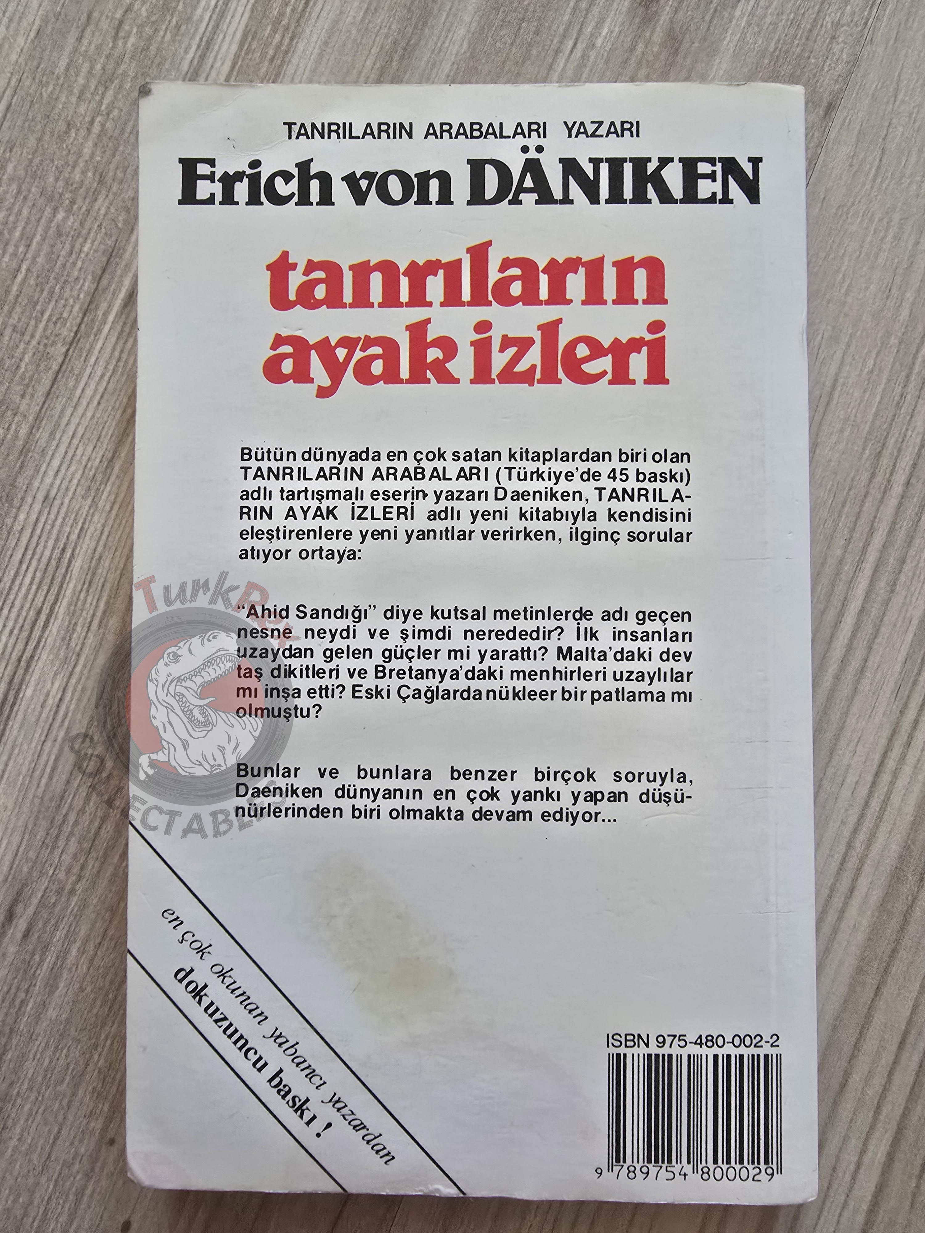 Erich von Däniken – Signs of the Gods 1996 Turkish Book Turkey Ufology