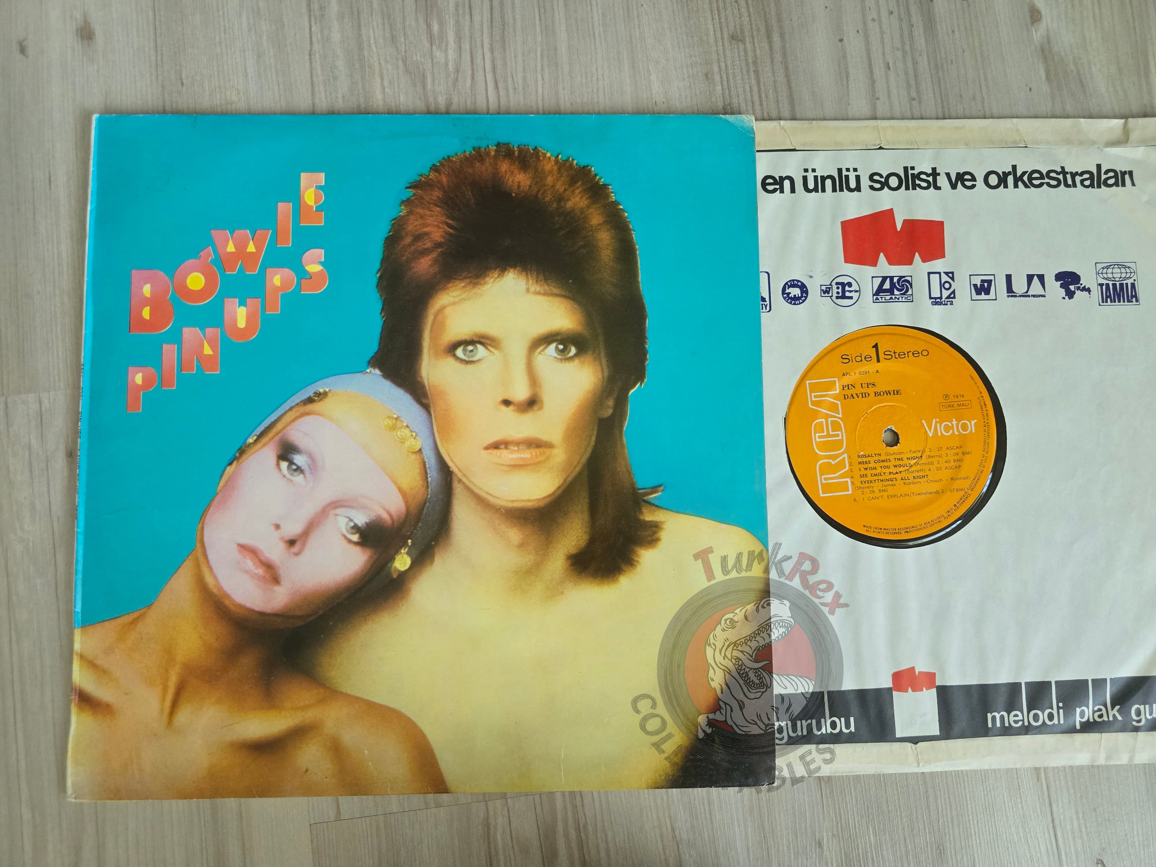David Bowie – Pinups Turkish Pressing Vinyl Turkey Edition