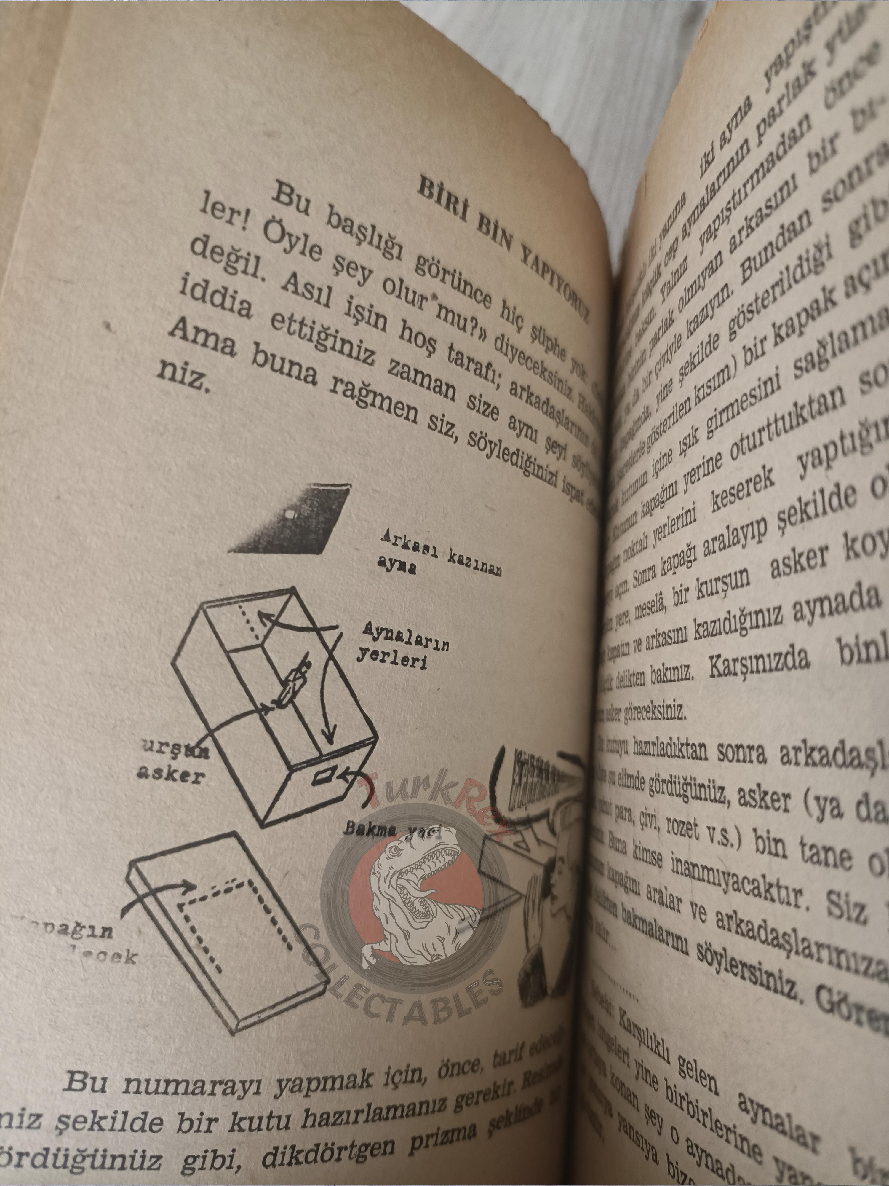 Little Magician 1966 1st Turkish Book Turkey Illusion Magic Tricks