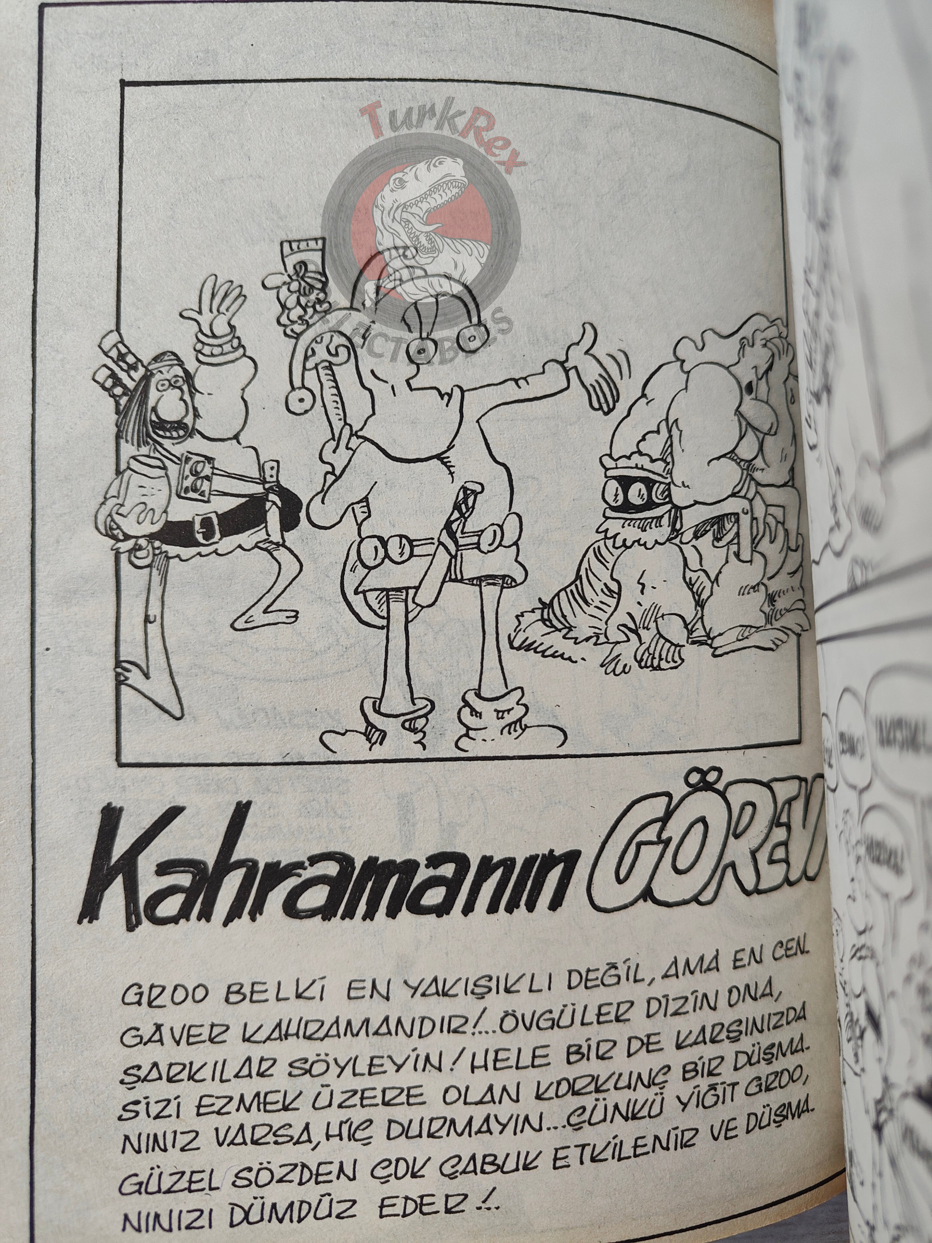 Groo the Wanderer Summer Special Issue 1989 Turkish Comic Turkey
