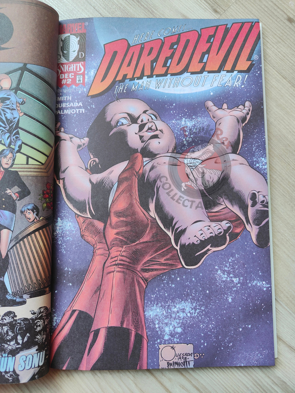 Daredevil Volume #1 Turkish Comic Turkey Marvel Knights #1–6