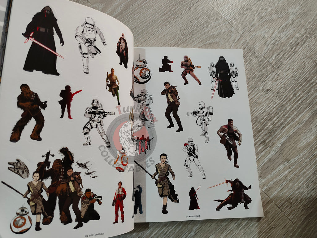 Star Wars: The Force Awakens Ultimate Stickerscapes 2016 Turkish Book Turkey
