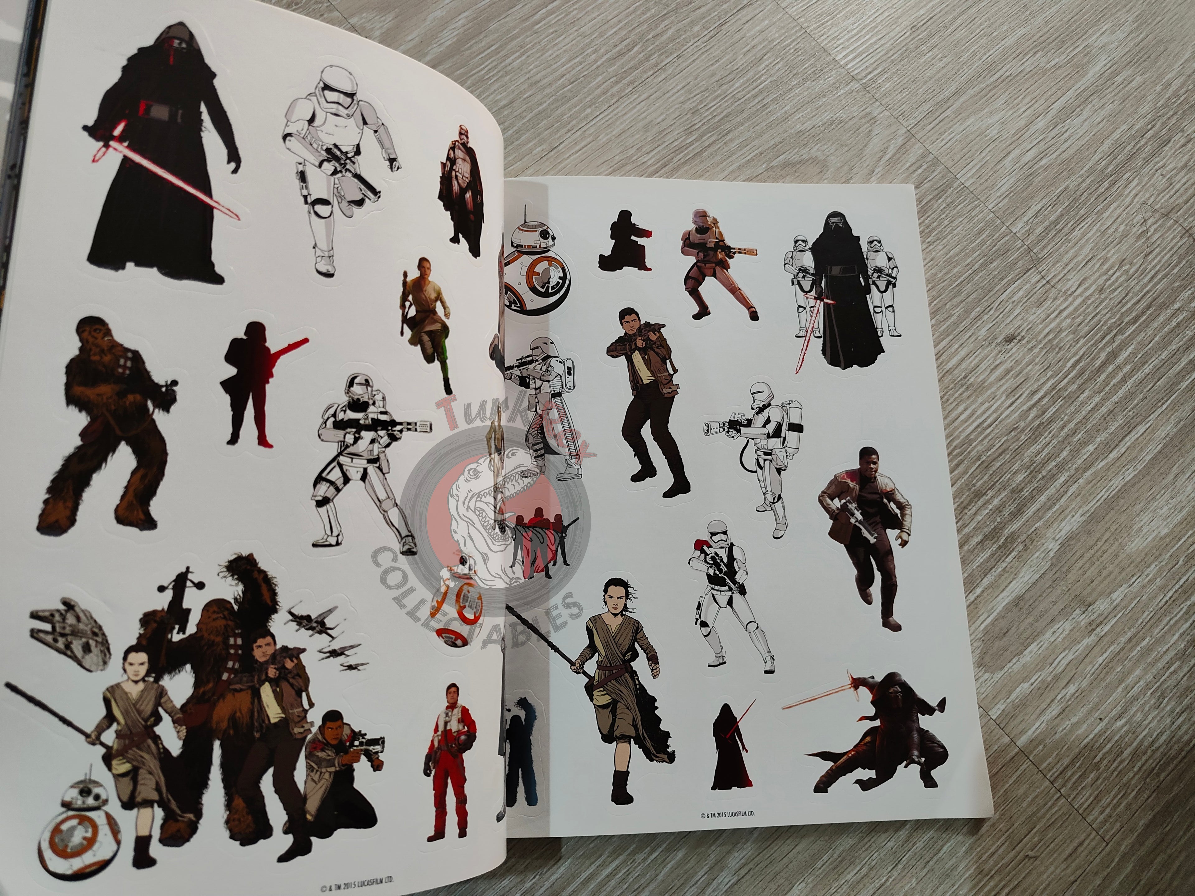 Star Wars: The Force Awakens Ultimate Stickerscapes 2016 Turkish Book Turkey