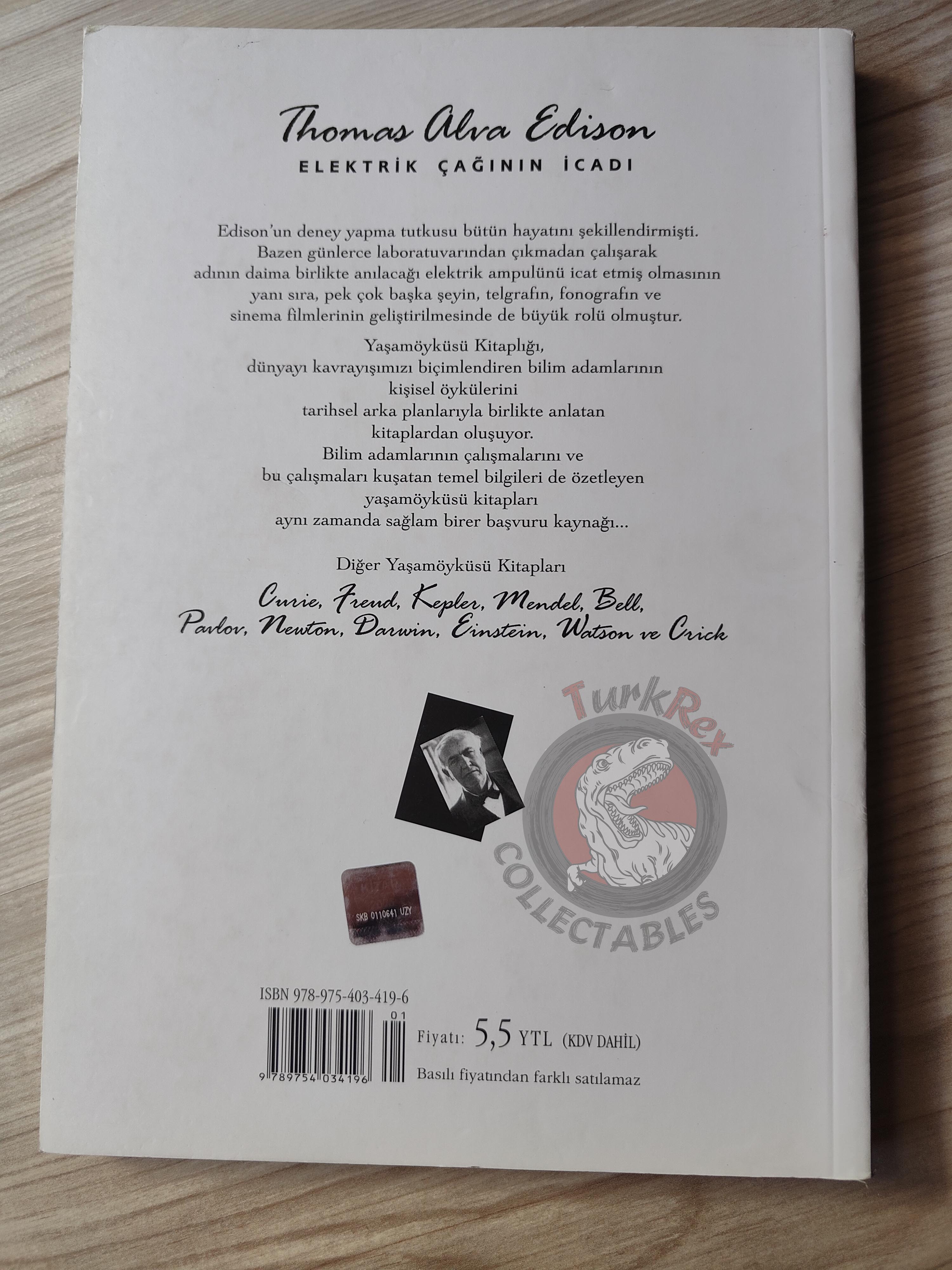Gene Adair – Thomas Edison 2007 Turkish Book Turkey