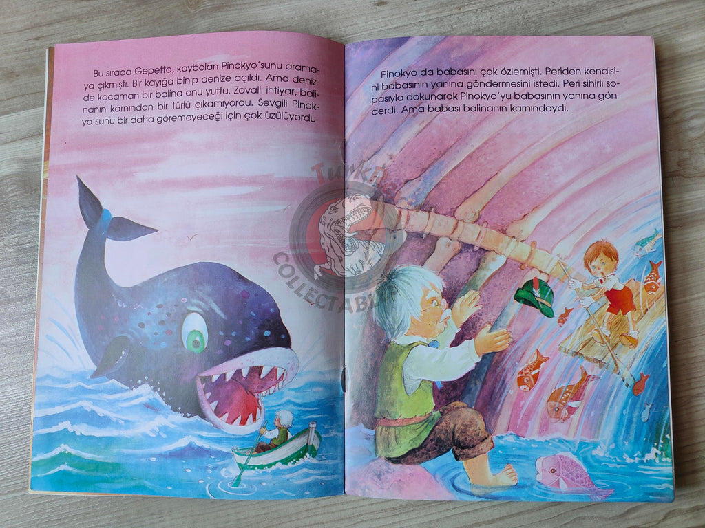 Carlo Collodi – Pinocchio 2006 Turkish Book Turkey Illustrated