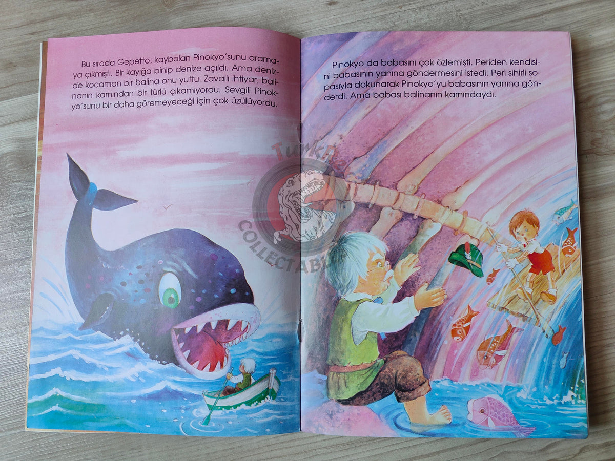 Carlo Collodi – Pinocchio 2006 Turkish Book Turkey Illustrated