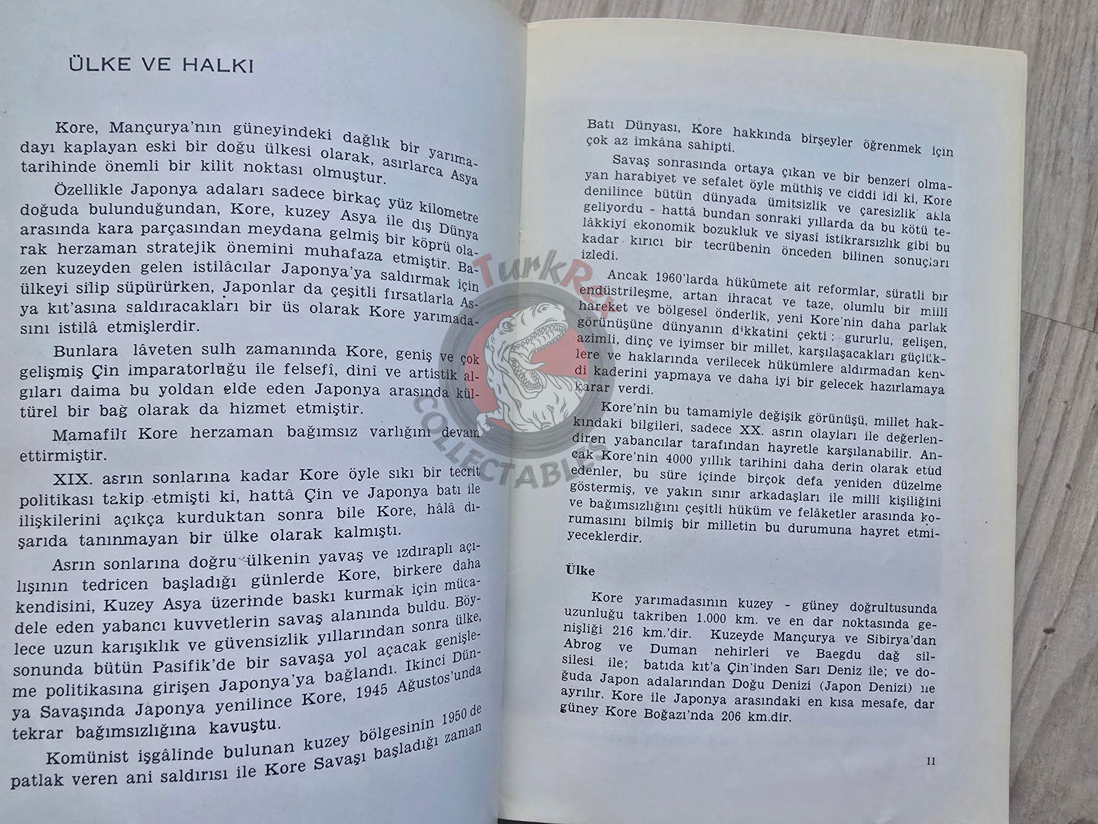 Facts About Korea 1974 Turkish Book Turkey Korean Information Service Korean War