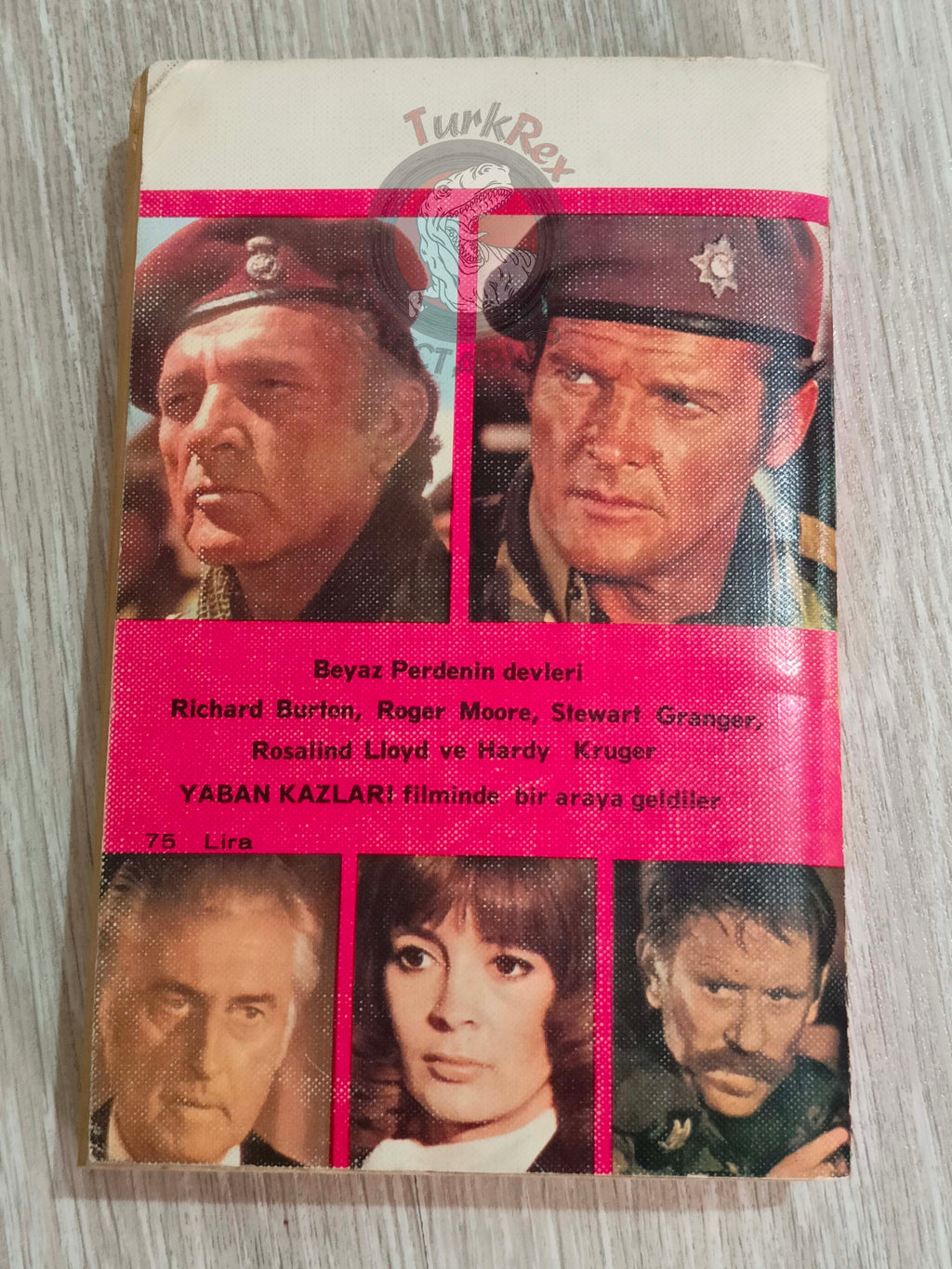 Daniel Carney – The Wild Geese 1979 1st Turkish Book Turkey