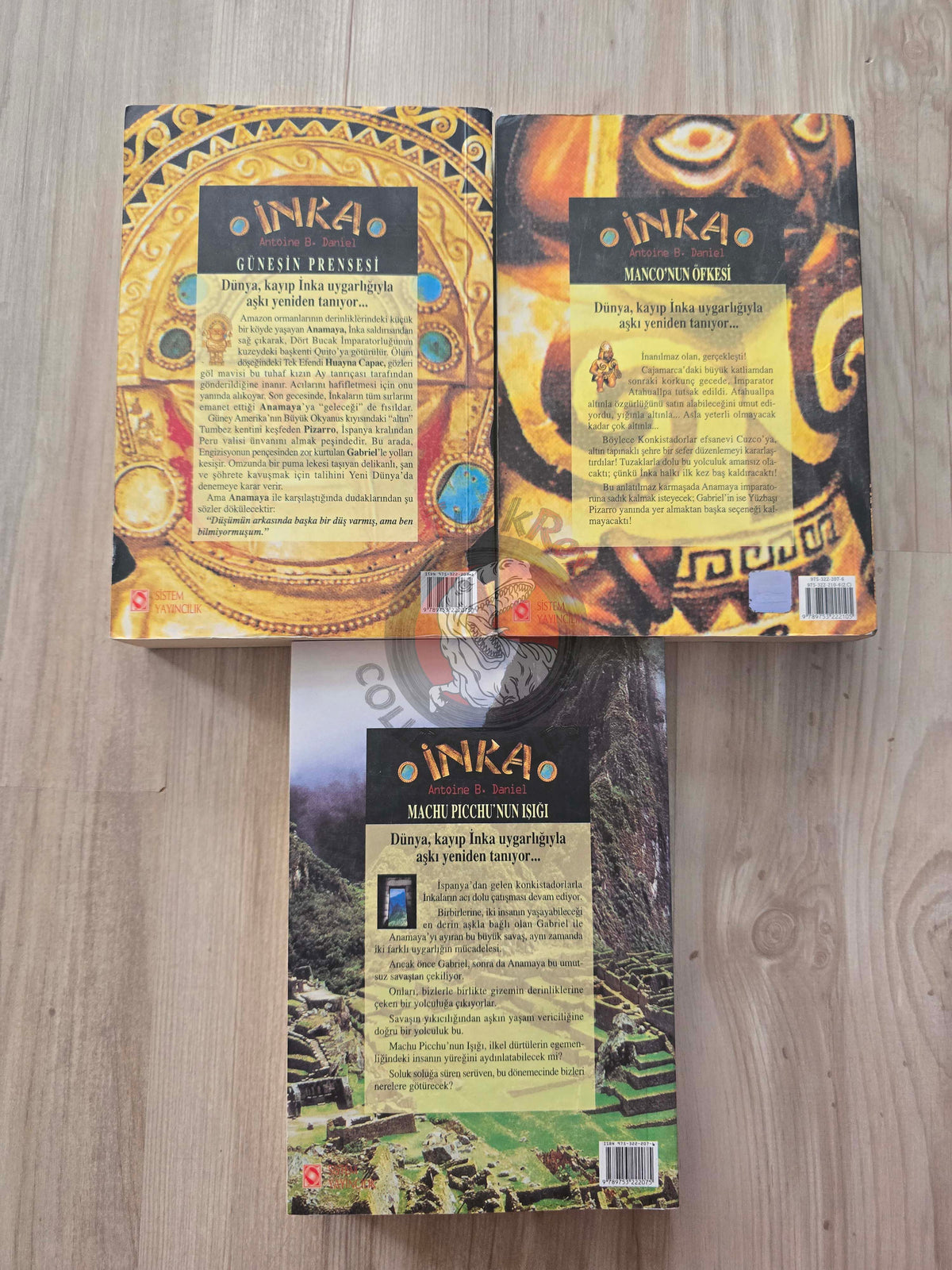Antoine B. Daniel – The Inca Series 2001 Turkish Book Turkey