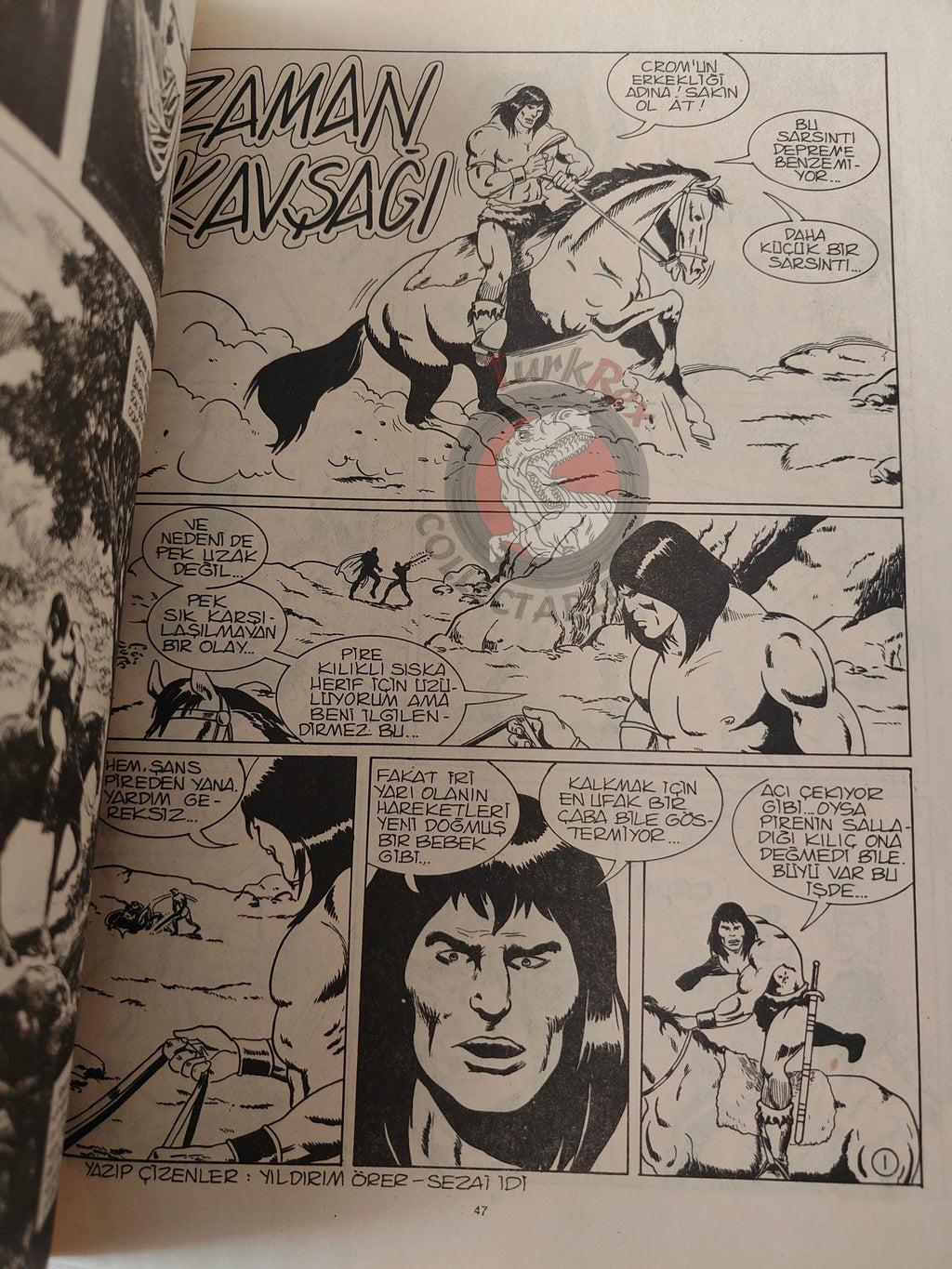 Conan & Superman #57 1983 Turkish Comic Turkey
