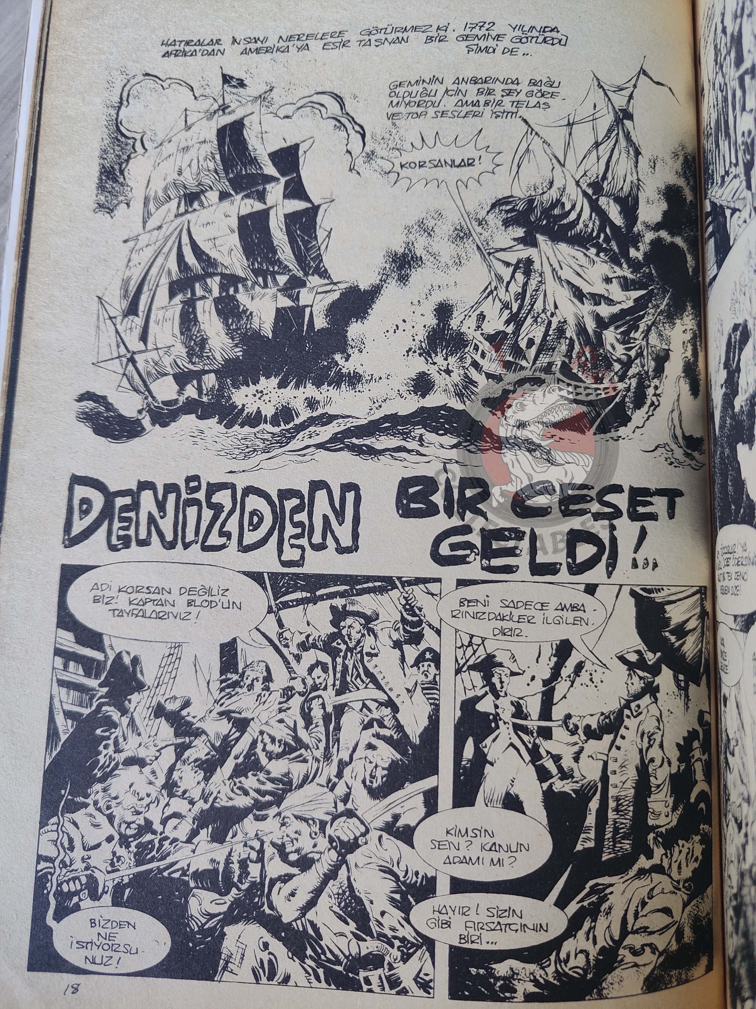 Korku March 1975 Turkish Comic Turkey Vampirella #32 Warren Creepy Eerie